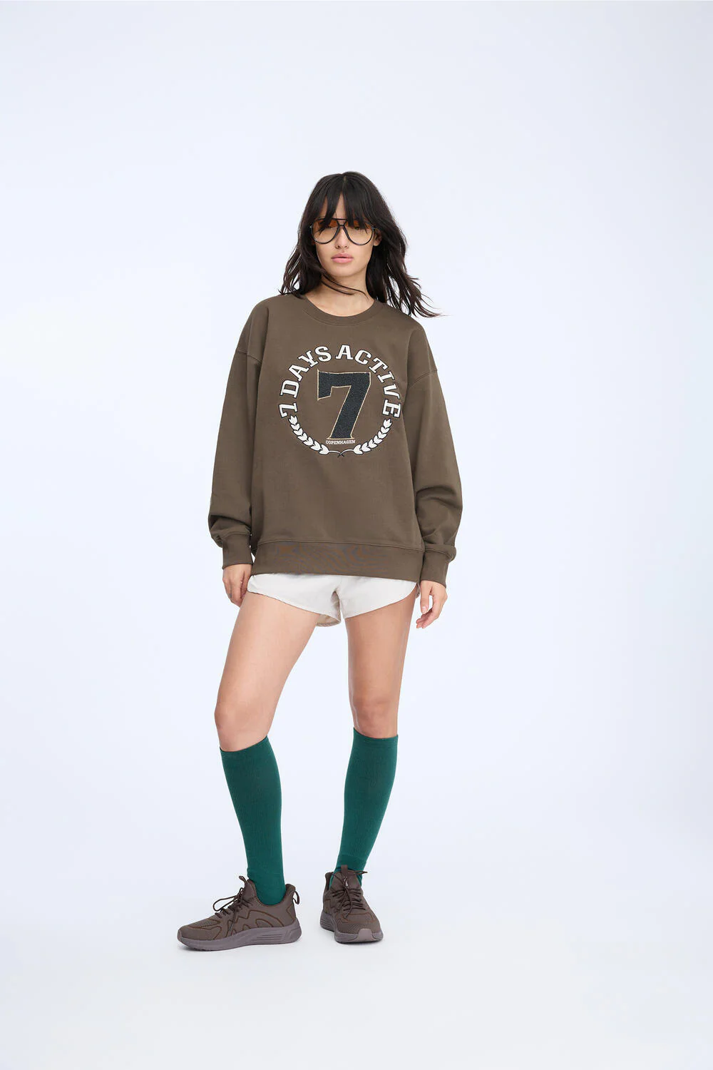 Crewneck sweatshirt - Mocca - Image 3
