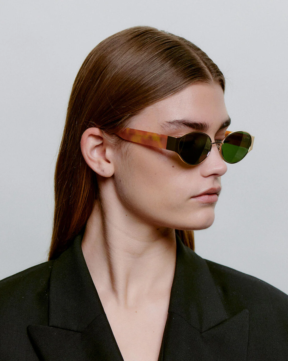 Bella solbrille - Gold Burnt Amber - Image 3