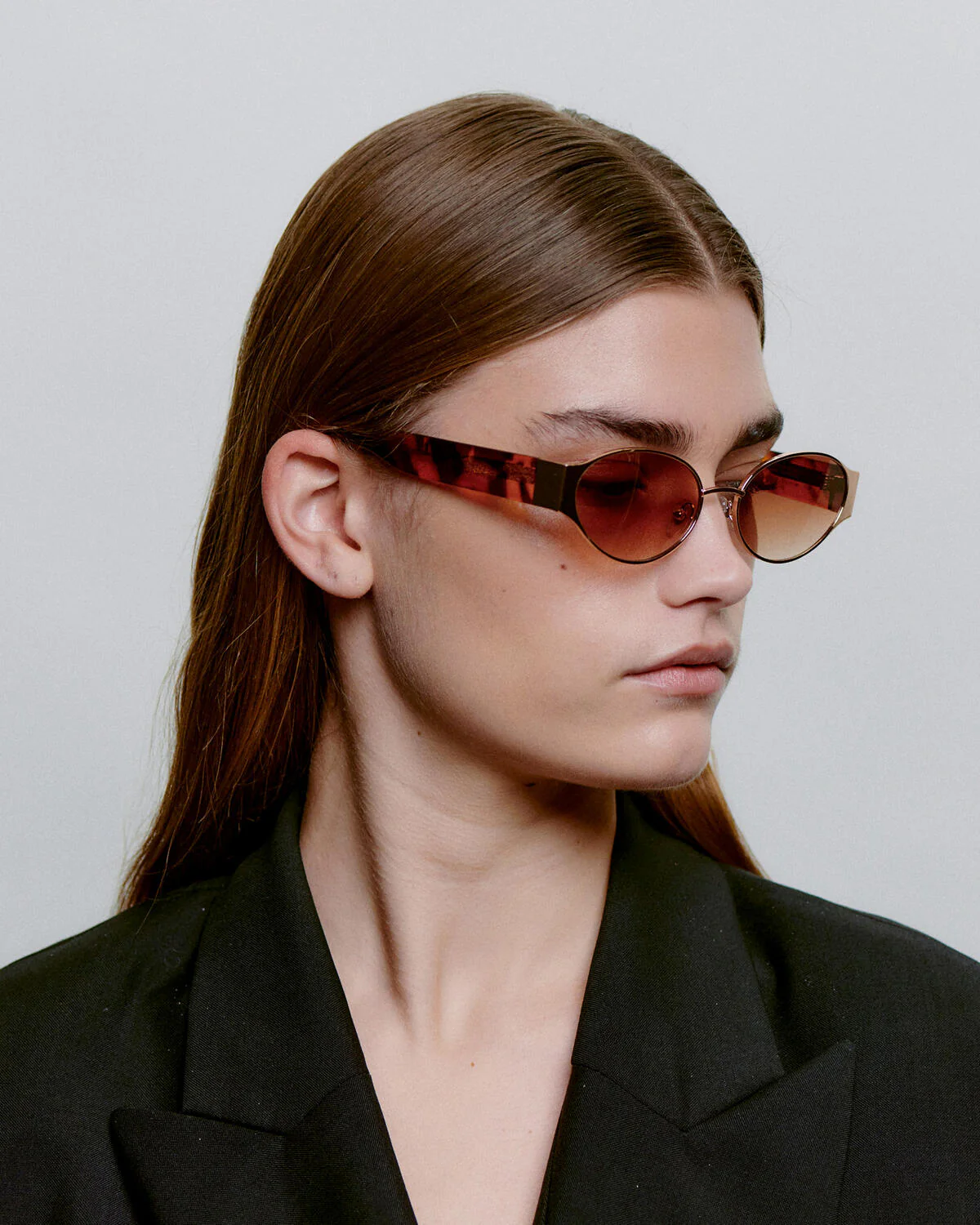 Bella solbrille - Rosegold Havana - Image 3