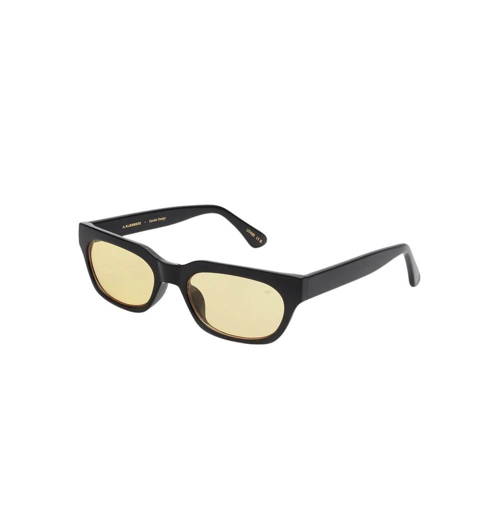 Bror solbrille - Black/Yellow - Image 2