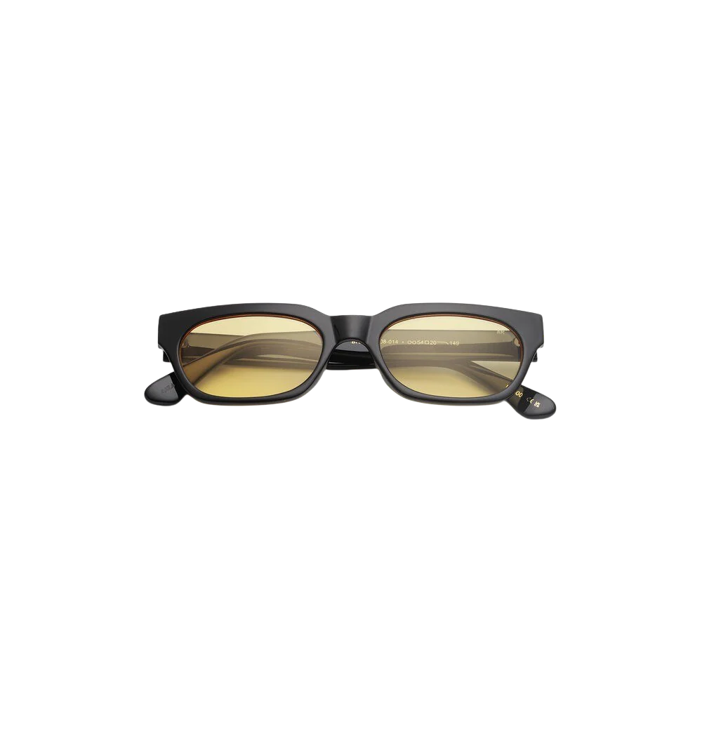 Bror solbrille - Black/Yellow - Image 3