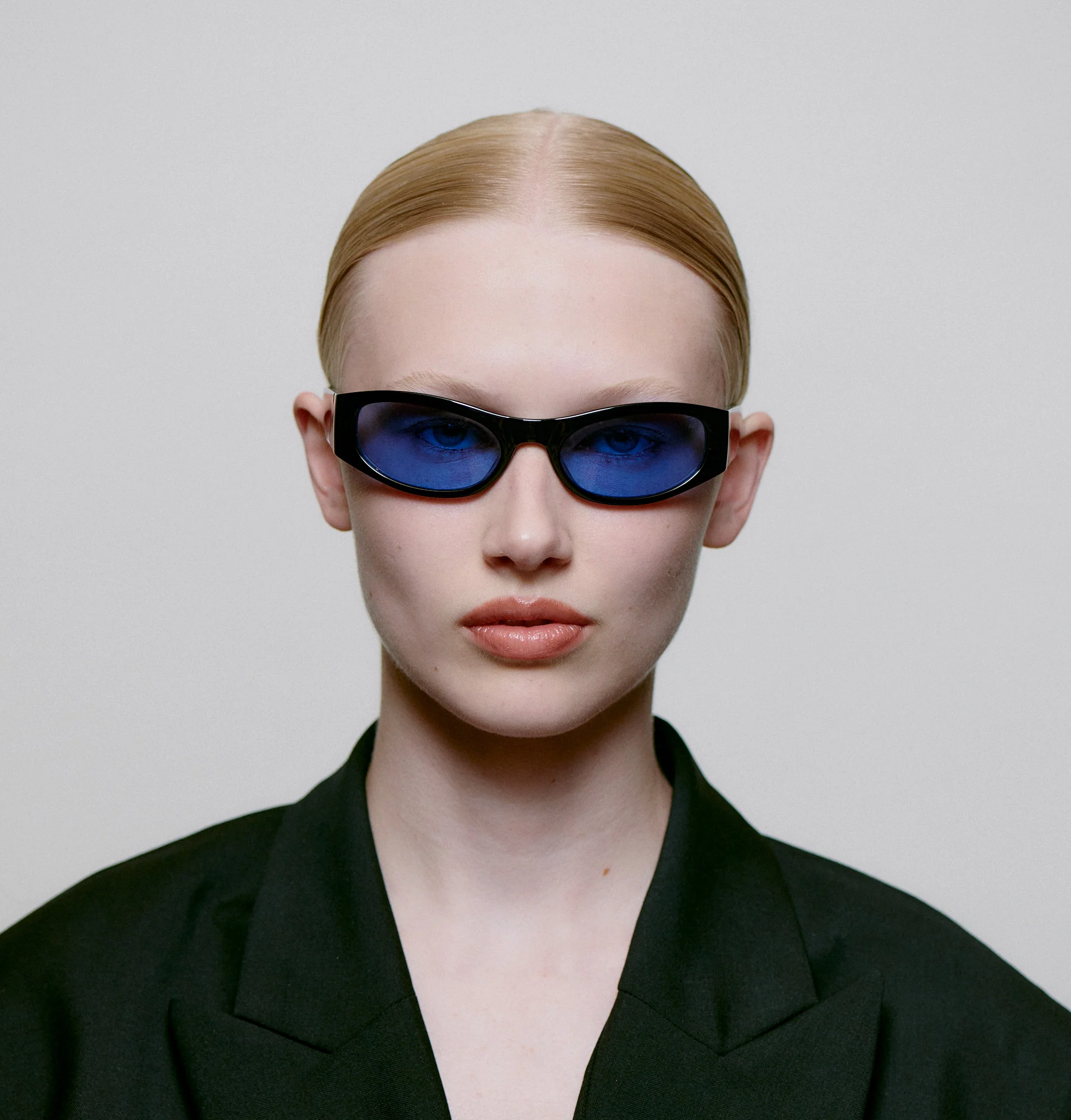 Gust solbrille - sort/blå - Image 2