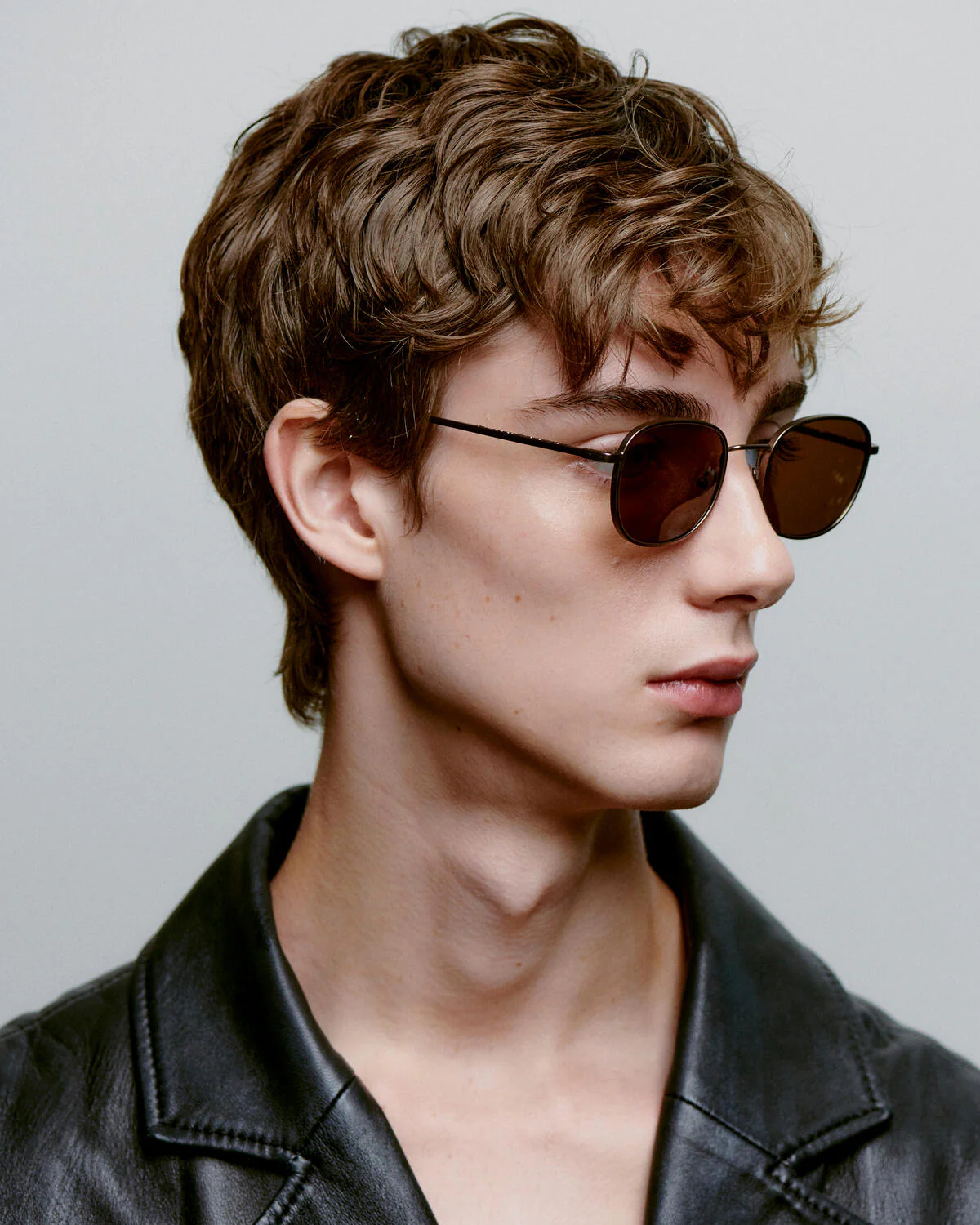 Hello solbrille - Matte Brown - Image 6