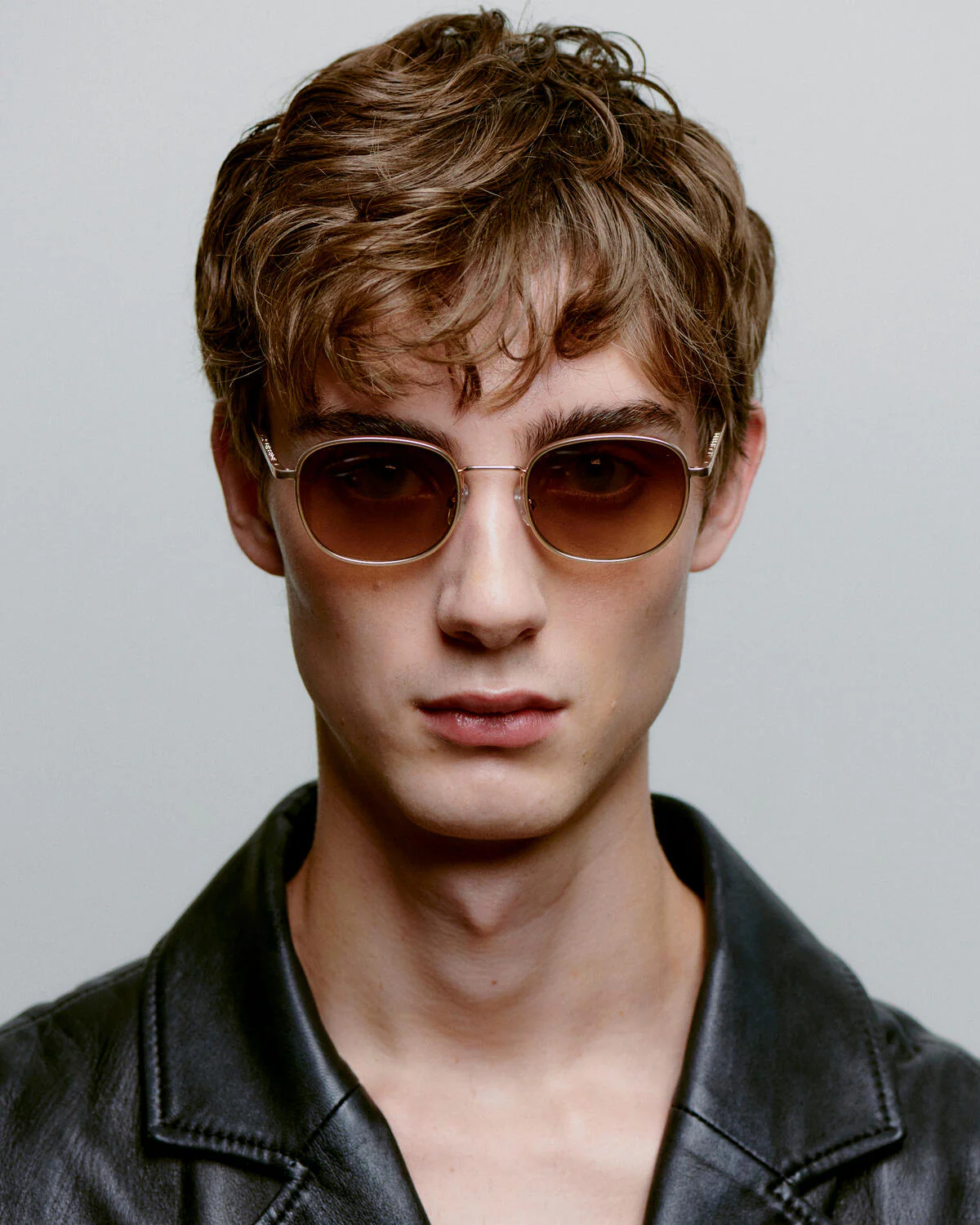 Hello solbrille - Matte Gold - Image 3