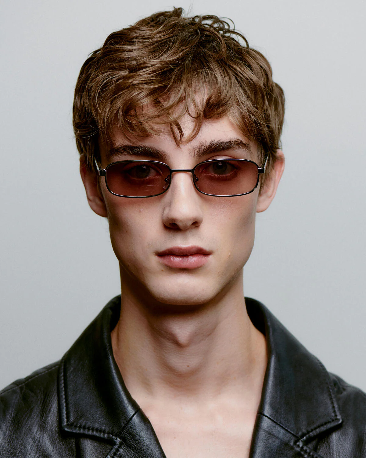 Noah solbrille - Silver Striped Horn - Image 3
