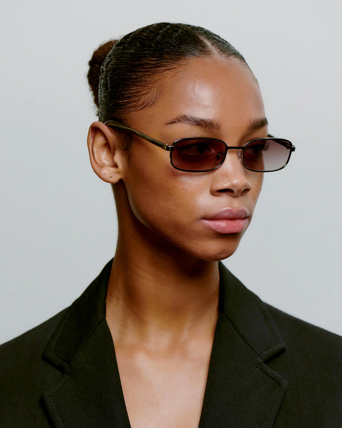 Noah solbrille - Silver Striped Horn - Image 5