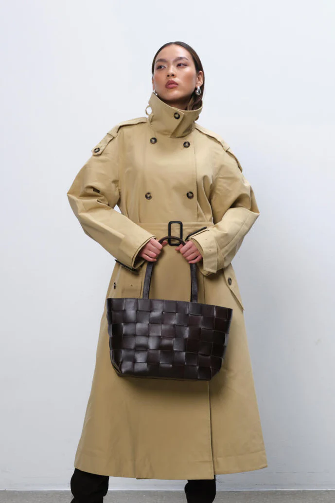Limona Meike shopper - Dark Brown - Image 3