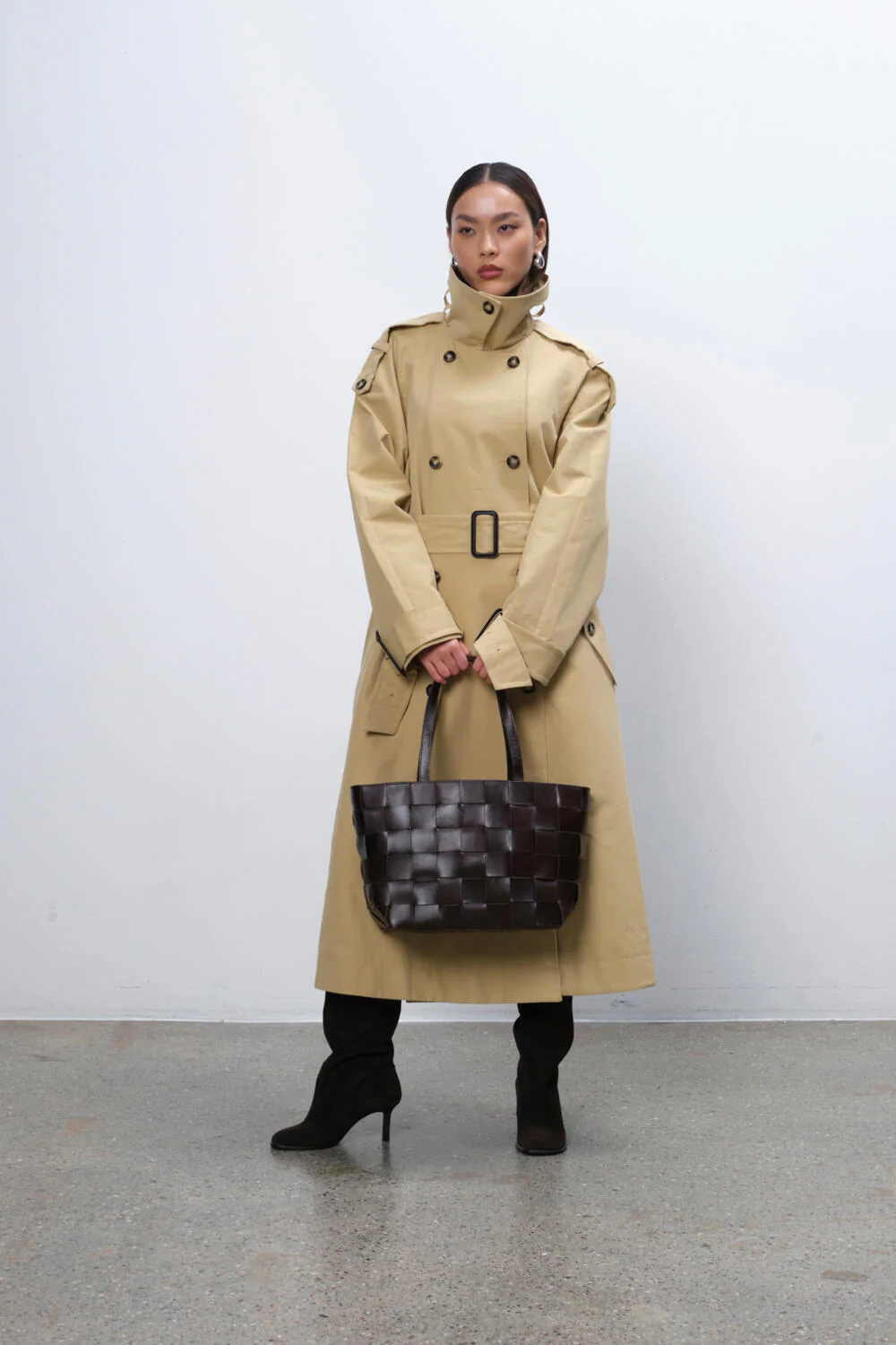 Limona Meike shopper - Dark Brown - Image 8