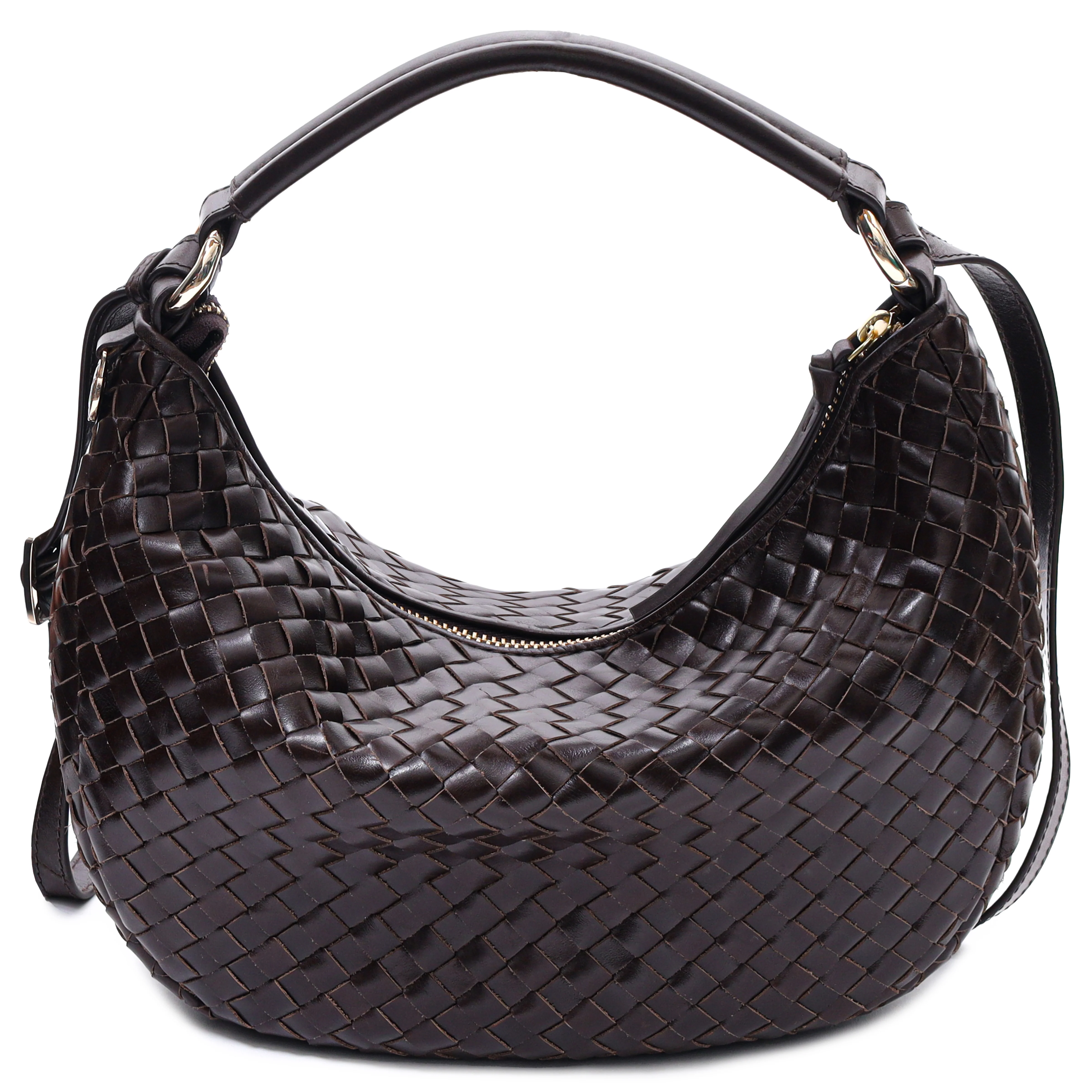 Salerno Marlin skuldertaske - Dark Brown - Image 4