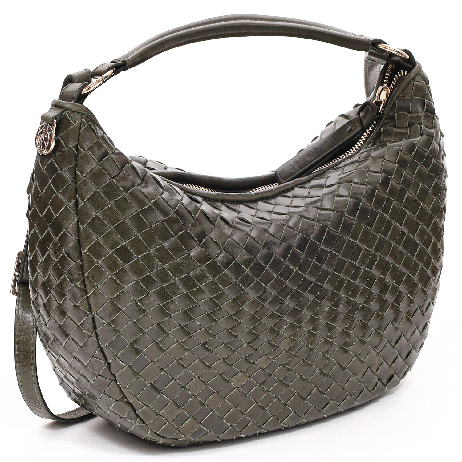 Salerno Marlin skuldertaske - Olive - Image 3