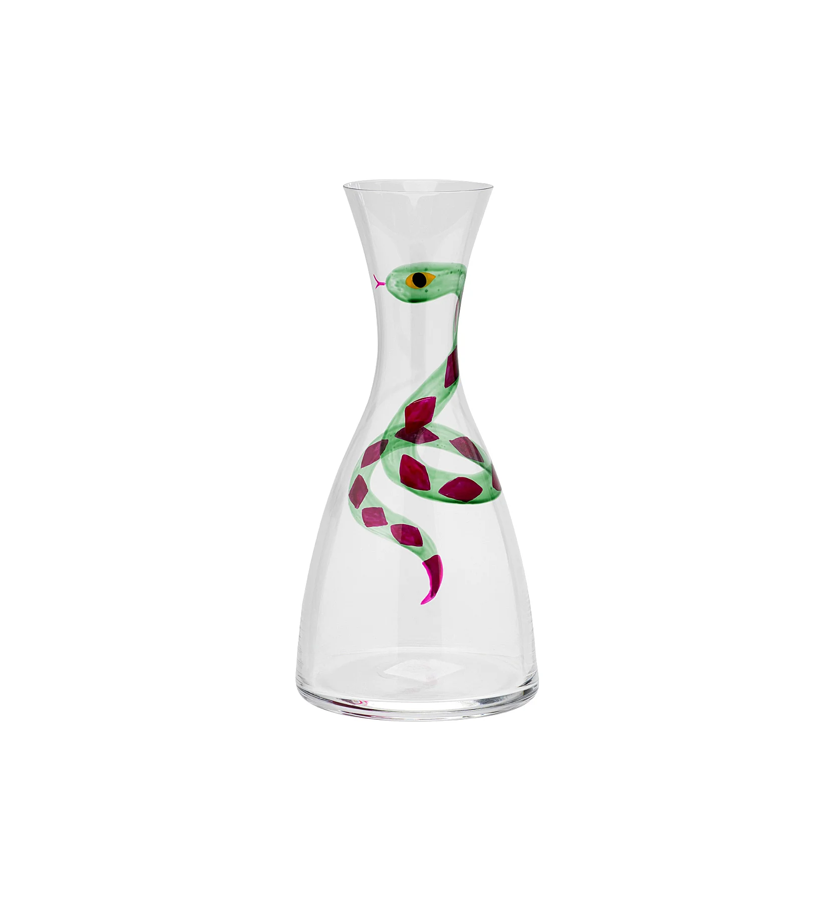 Serpent glas karaffel - Multicolor