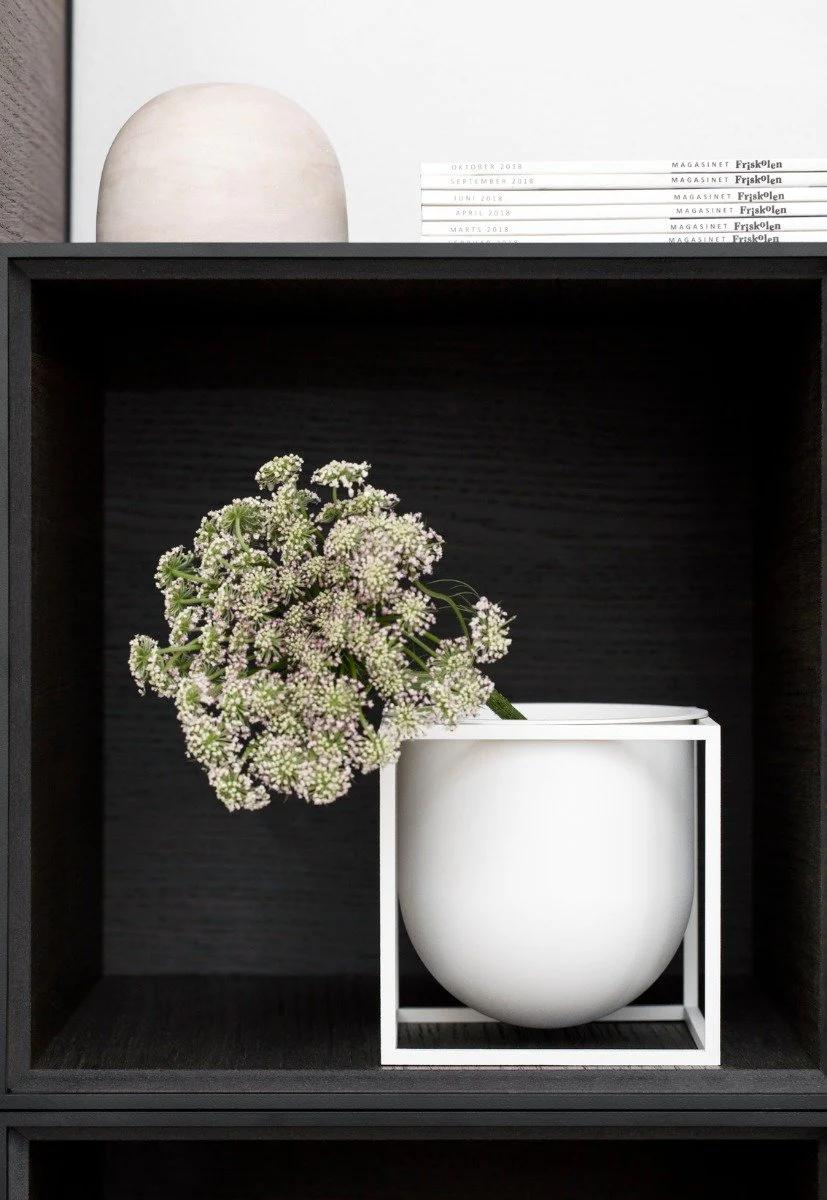 Kubus flowerpot 23 - Hvid - Image 4