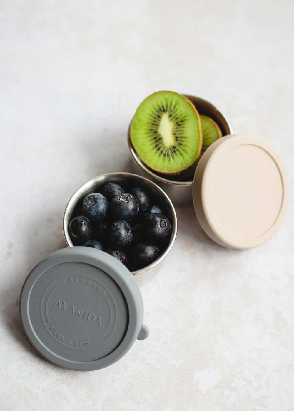 Snack Container, Cream Beige - 2 stk - Image 5