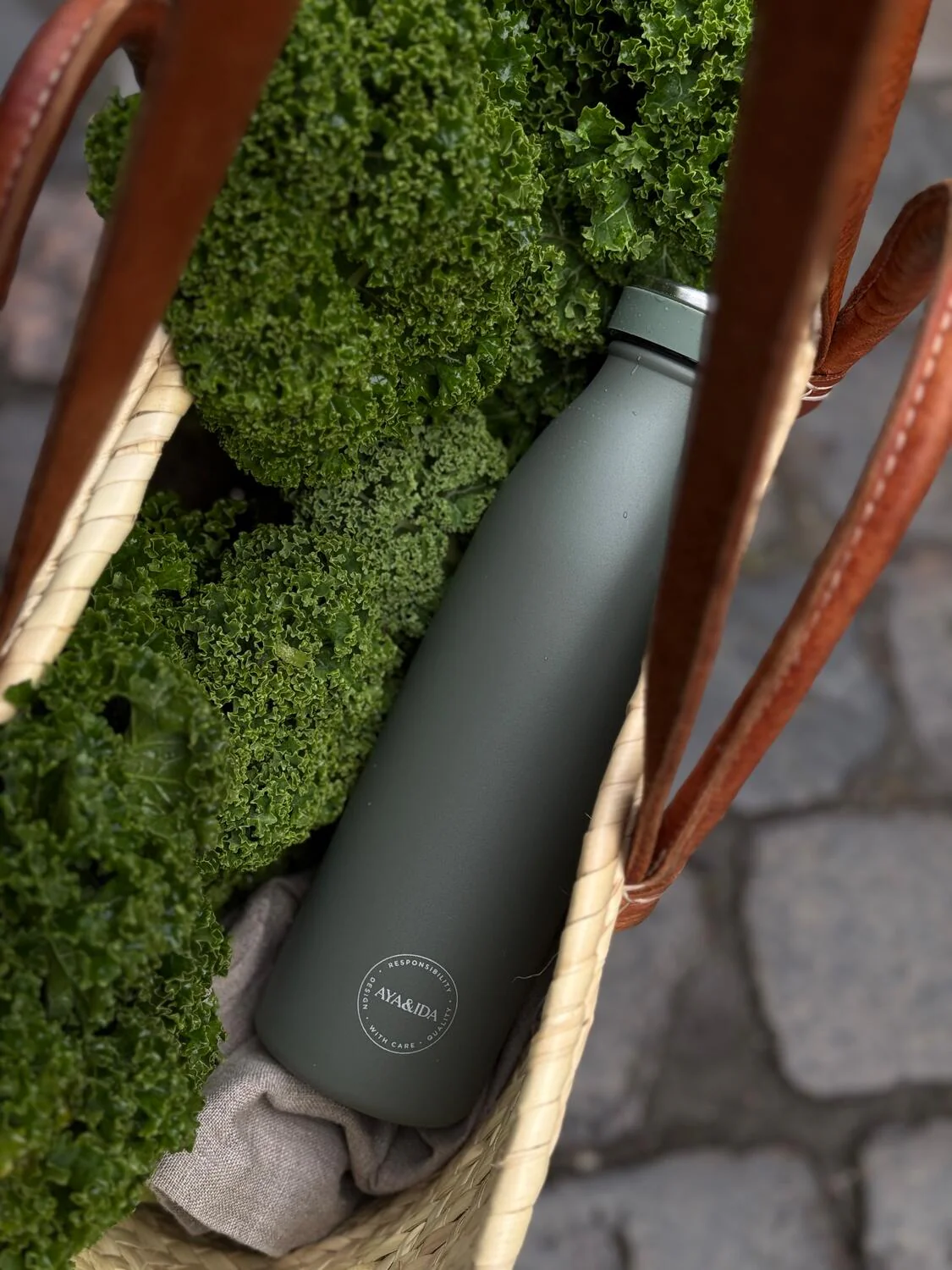 Thermo drikkeflaske - Tropical Green - Image 2