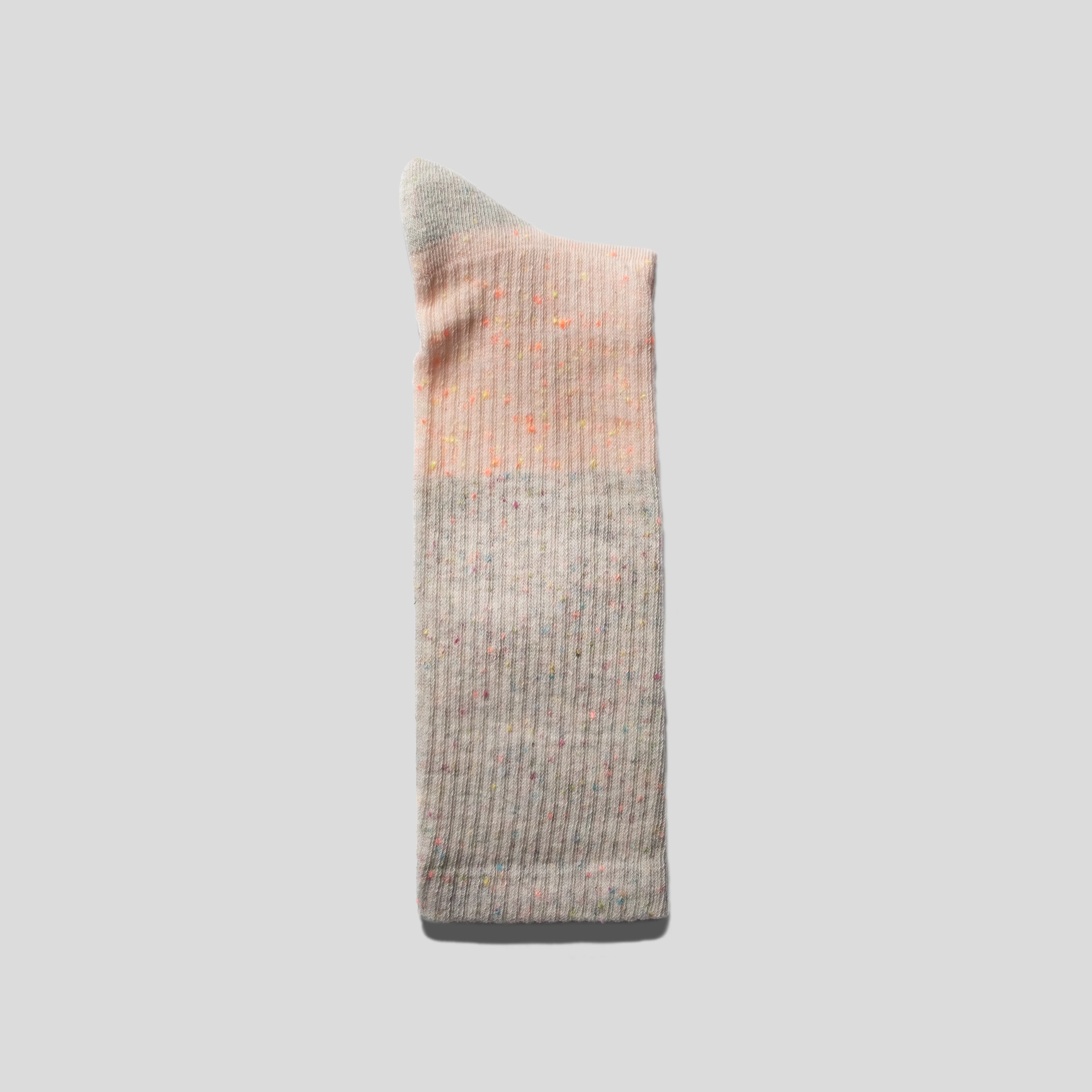 Tennis strømper - Dirty Cream Melange/Light Peach Fuzz - Image 5