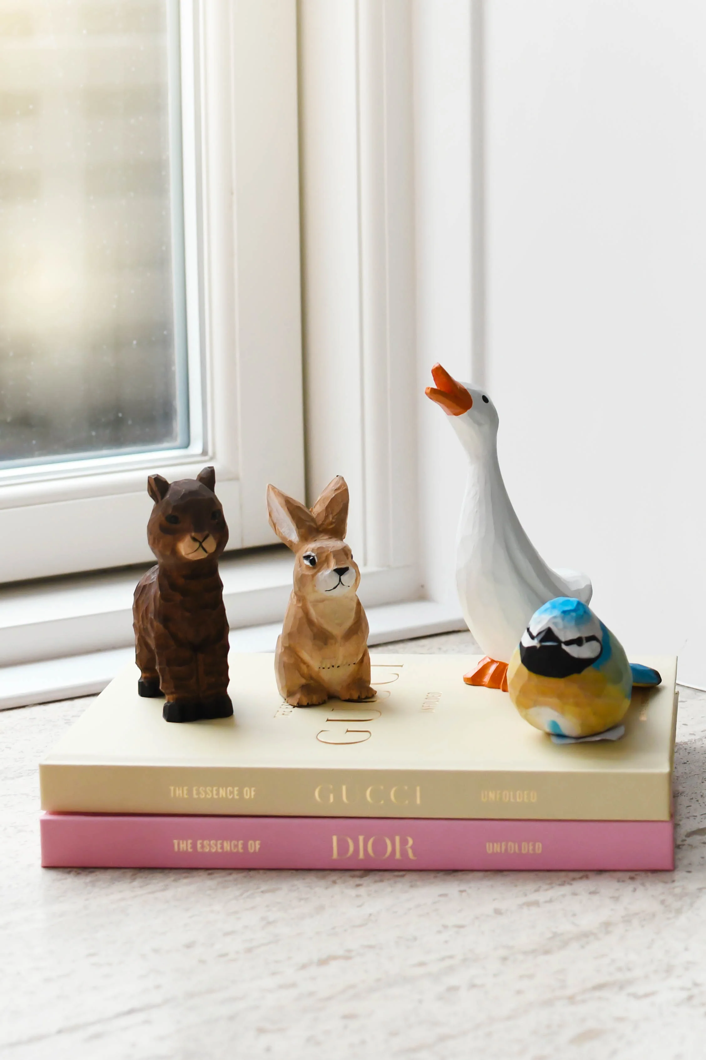 Alpaca træfigur - brun - Image 2