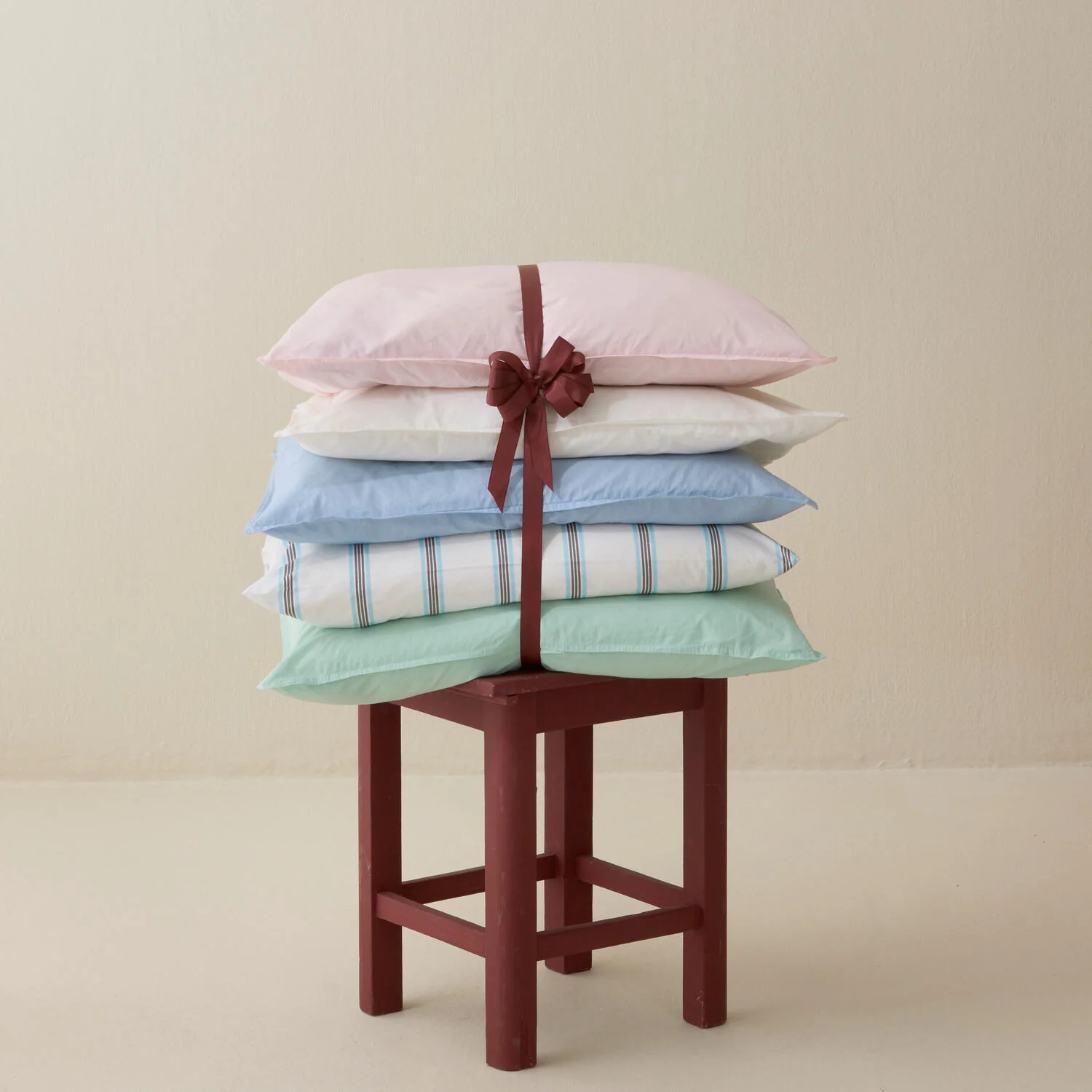 Curly Percale sengesæt - rosa - Image 2