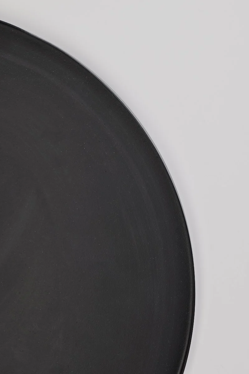 Rund bakke, sort - D: 25 cm - Image 3