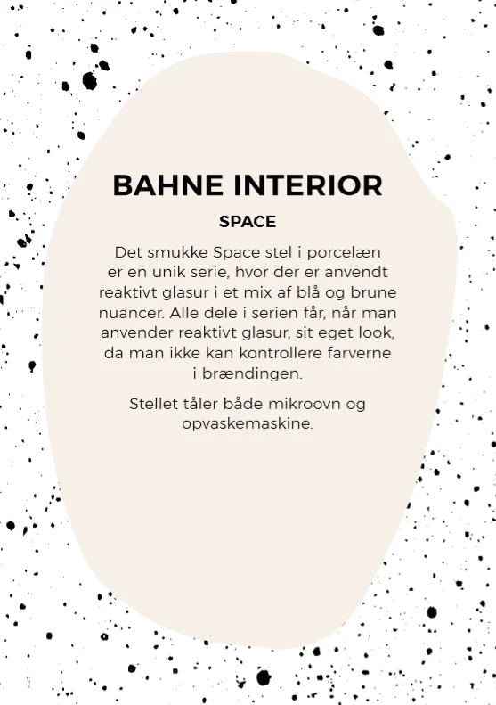 Space dyb tallerken, blå - Ø22 cm. - Image 3