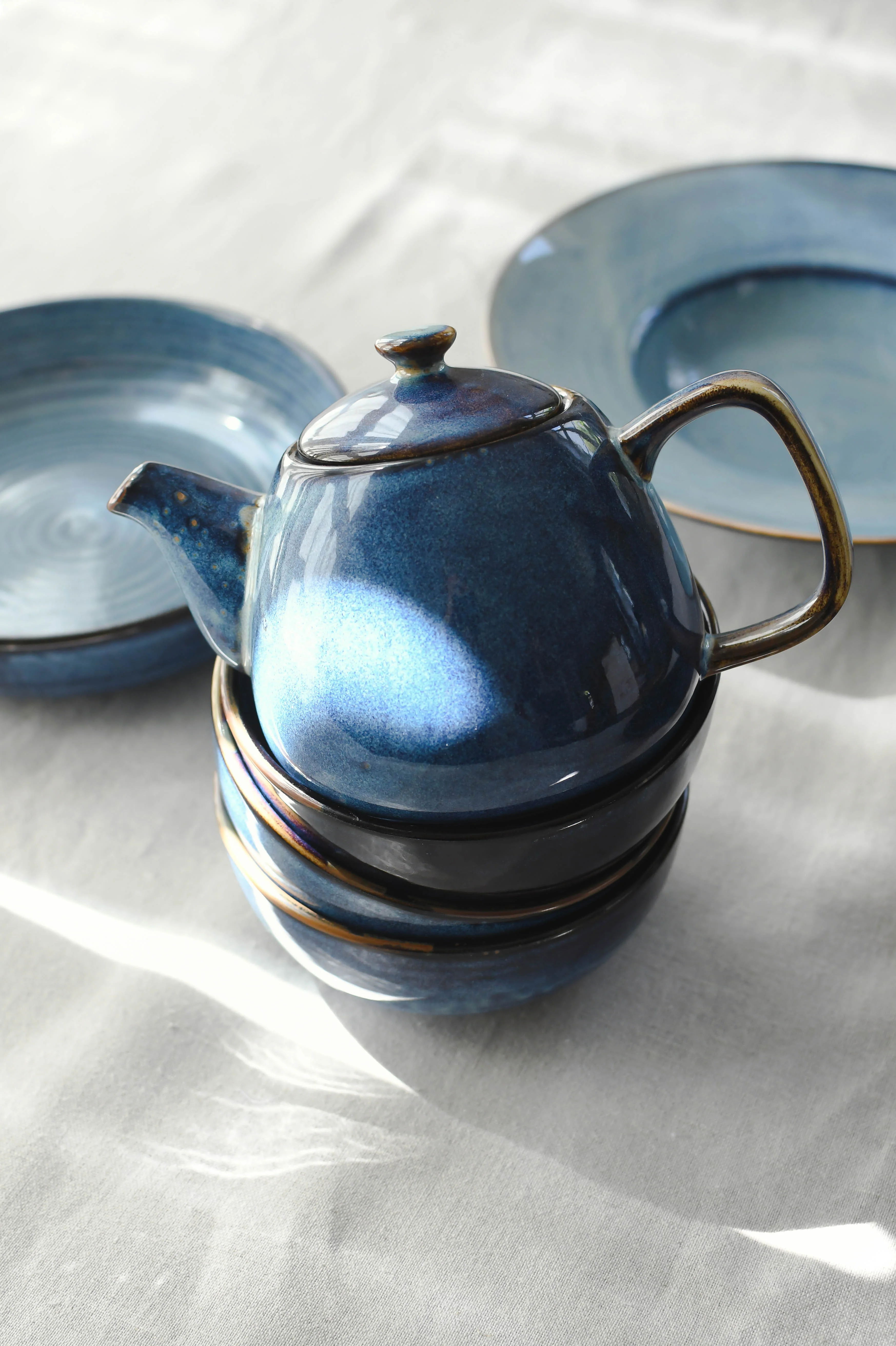 Space skål, Aqua Blue - Ø18 cm. - Image 3