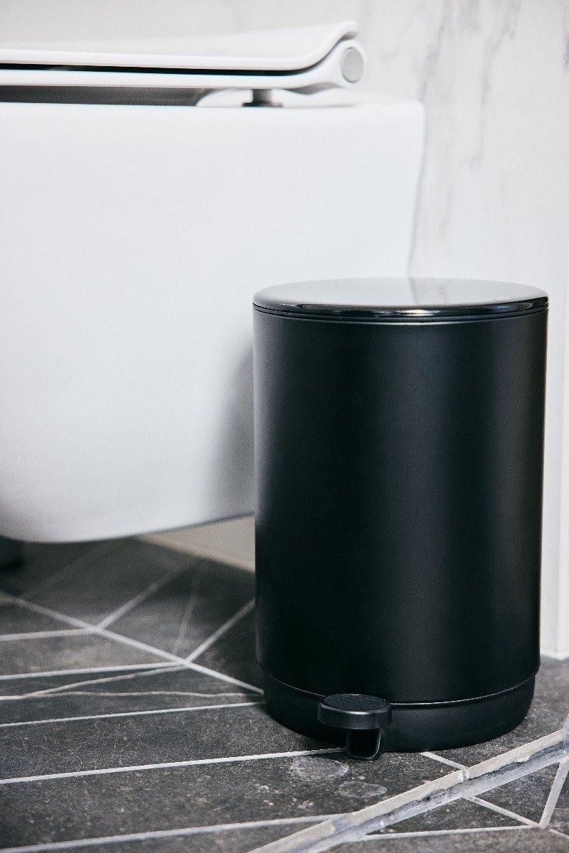 Toiletspand, sort - 5 L - Image 3