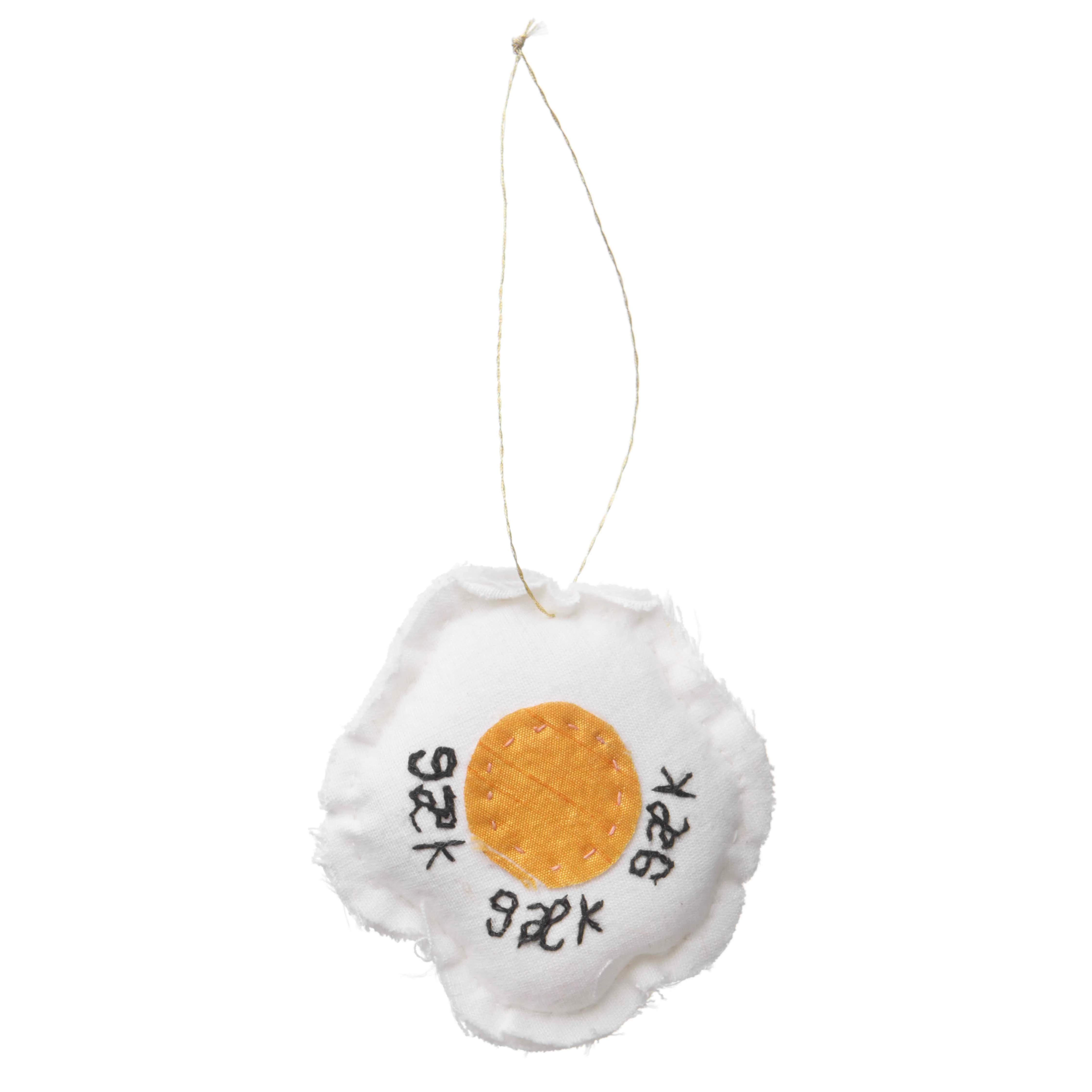 x Lisbeth Beck, Spejlæg - hvid/orange