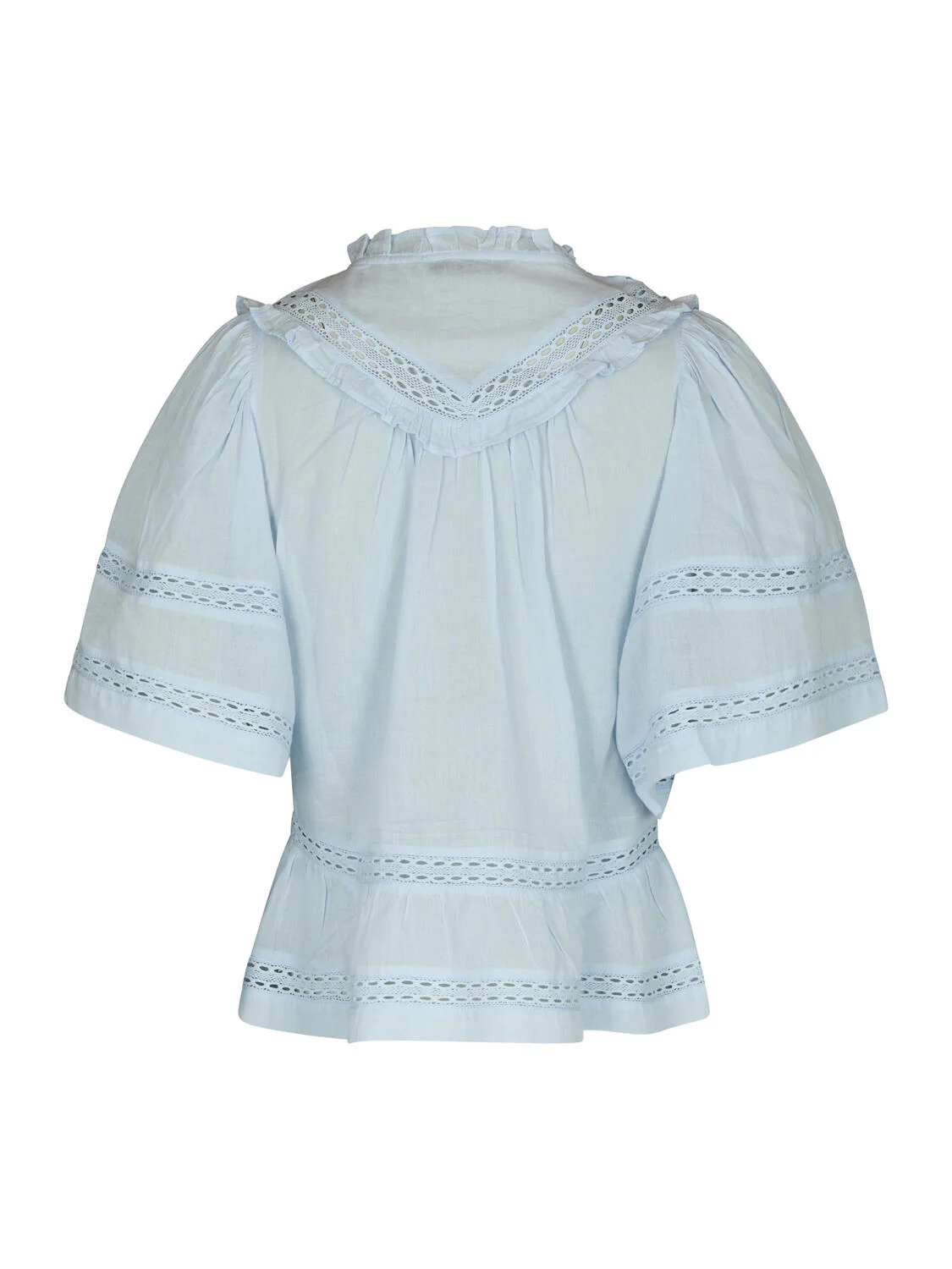 Miene Voile bluse - lyseblå - Image 2