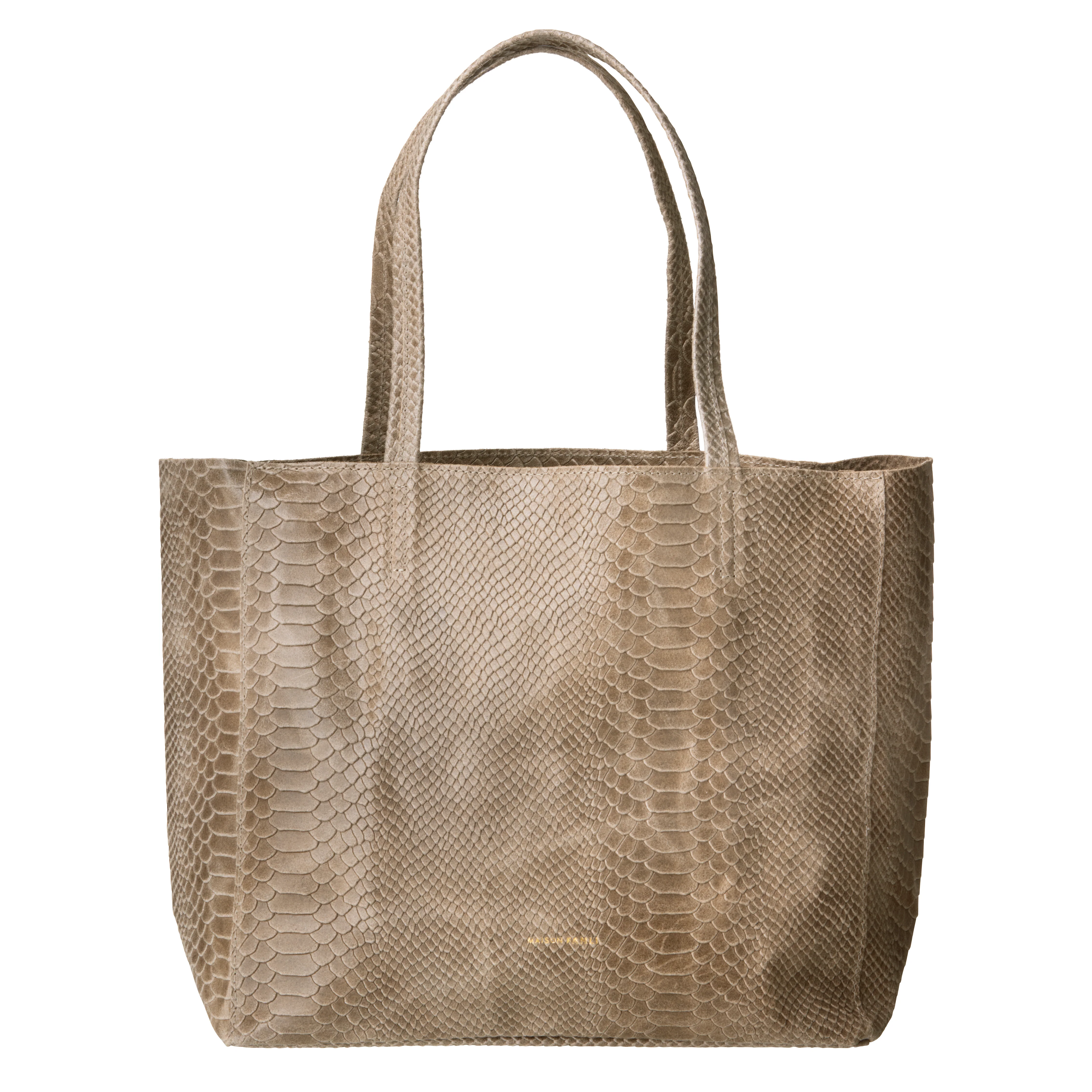 Python shopper - taupe