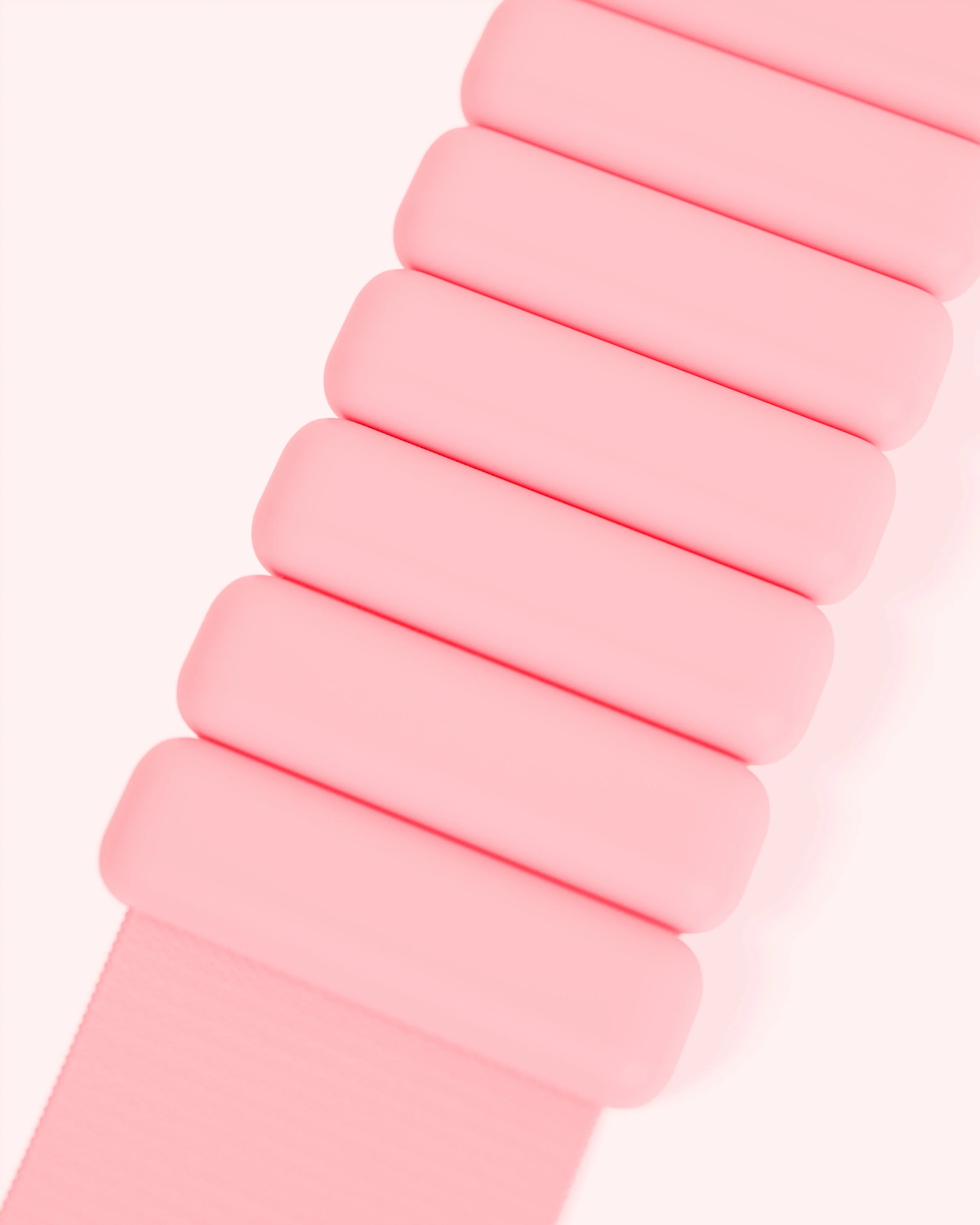 Bangles håndvægt, 1 LB - Blush - Image 3