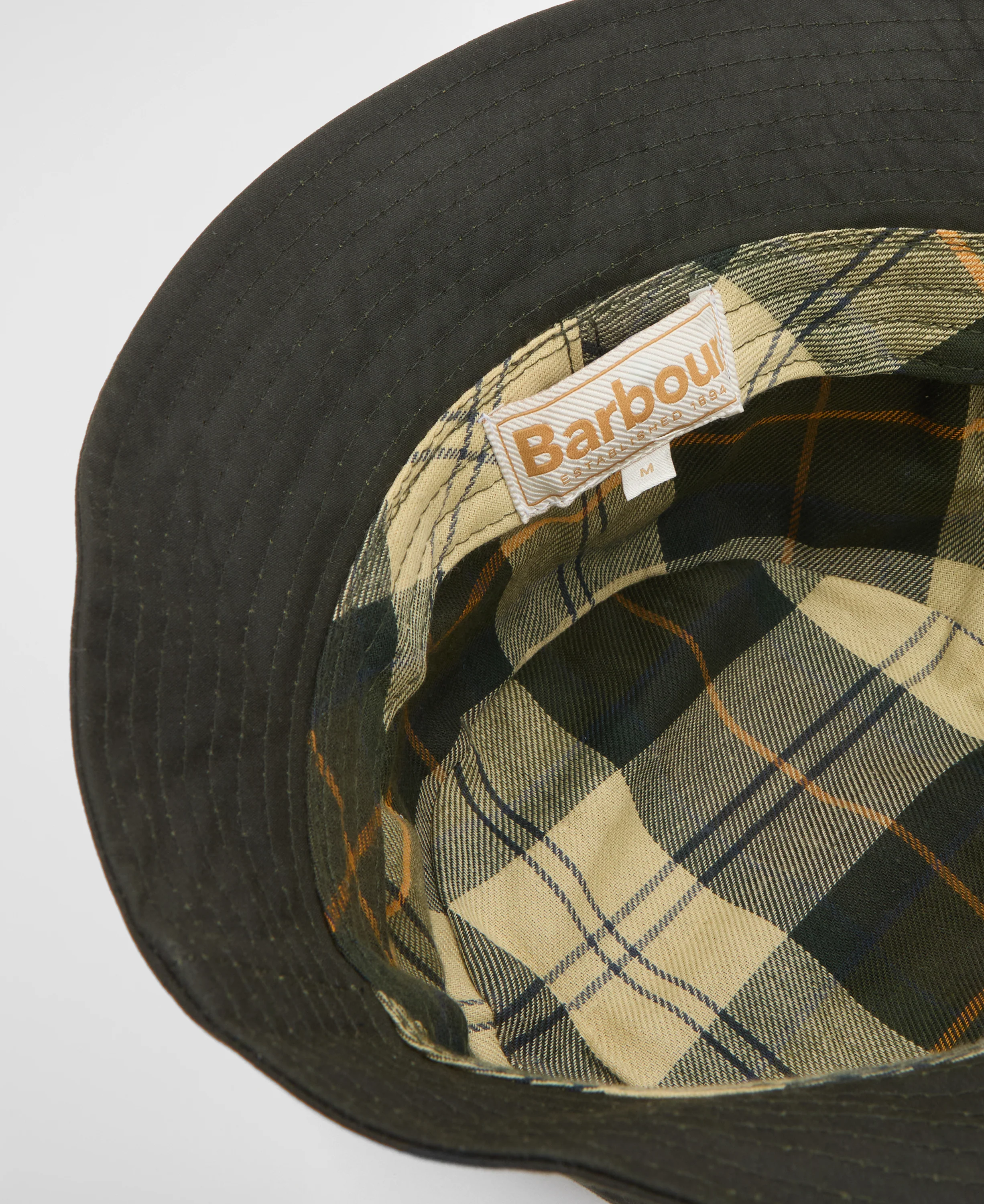 Belsay Wax bøllehat - Olive - Image 3