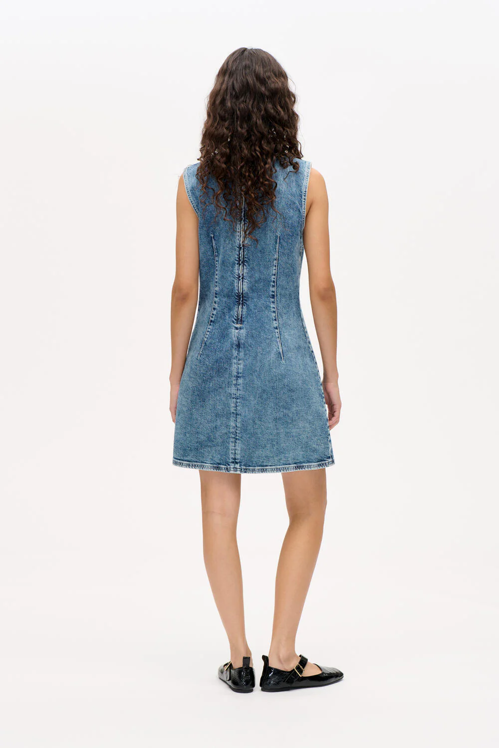 Ajki denimkjole - Light Denim Wash - Image 9