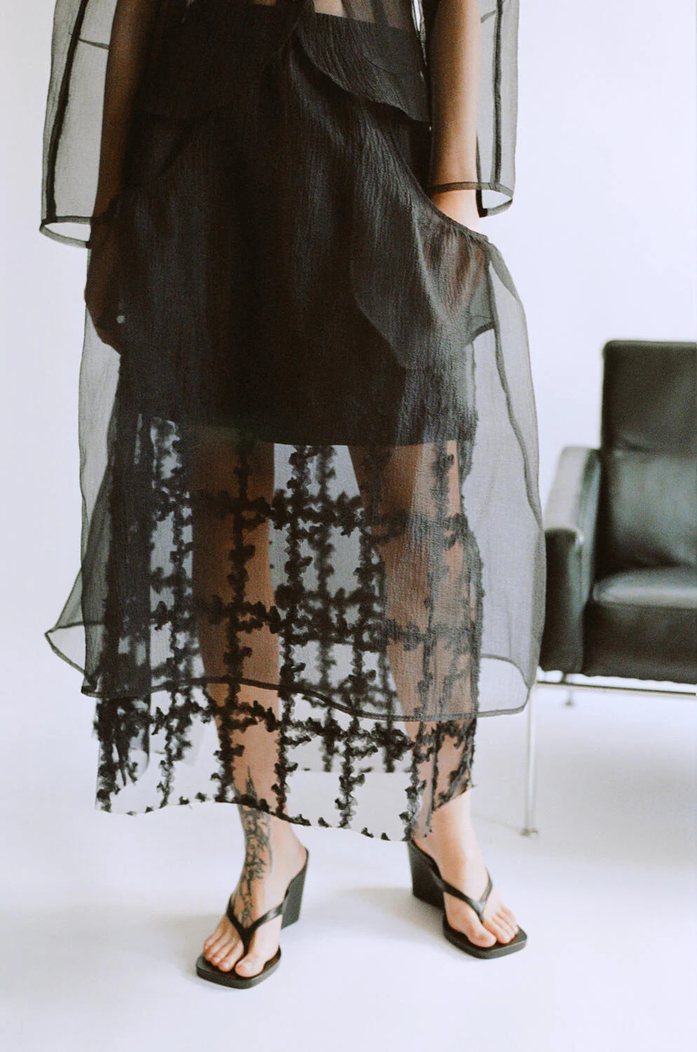 Avani kjole - sort - Image 7