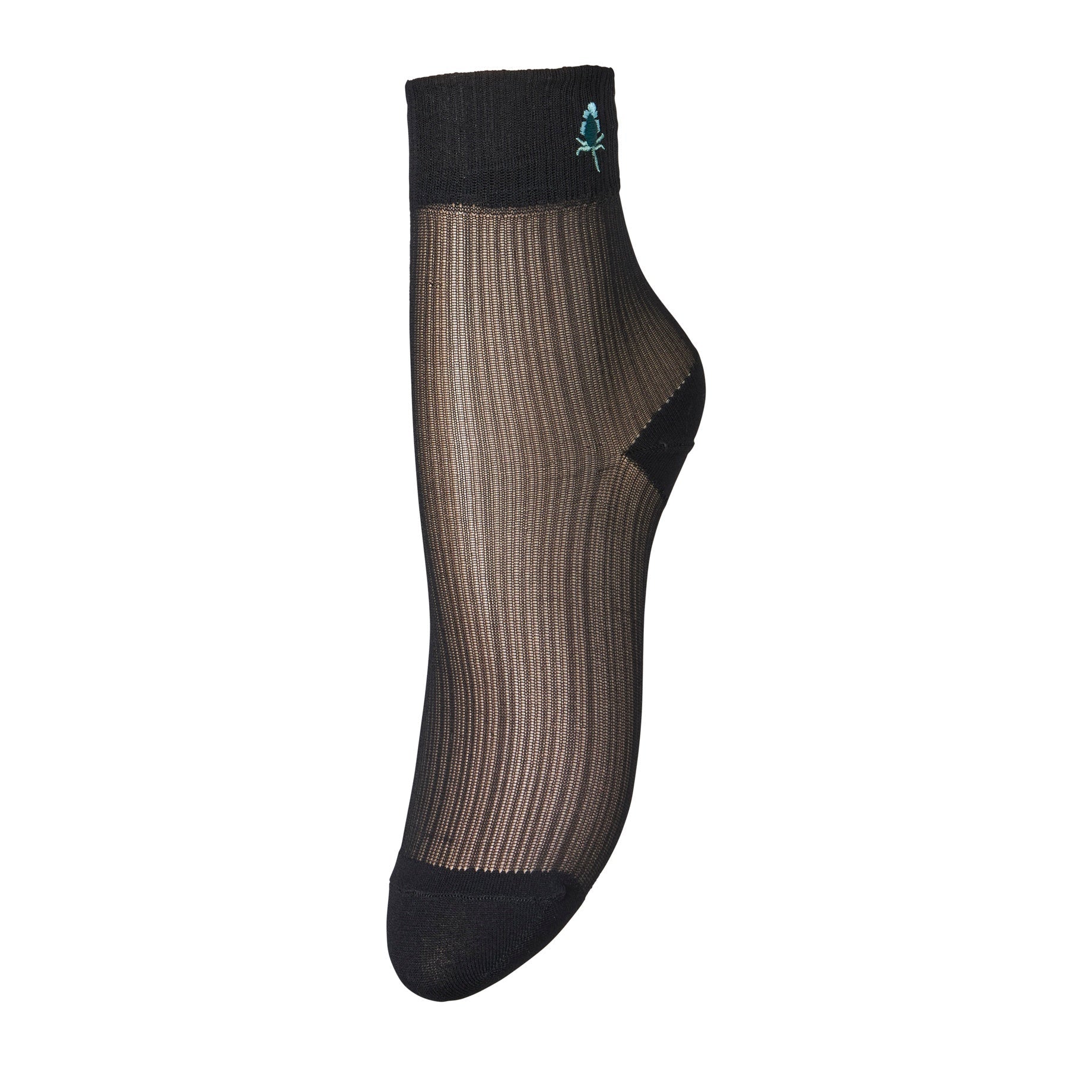 Bloomy Sheer strømper - sort