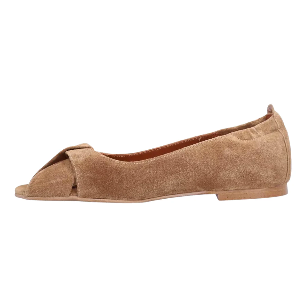 Ballerinasko - Cuoio babysilk suede 554 - Image 2