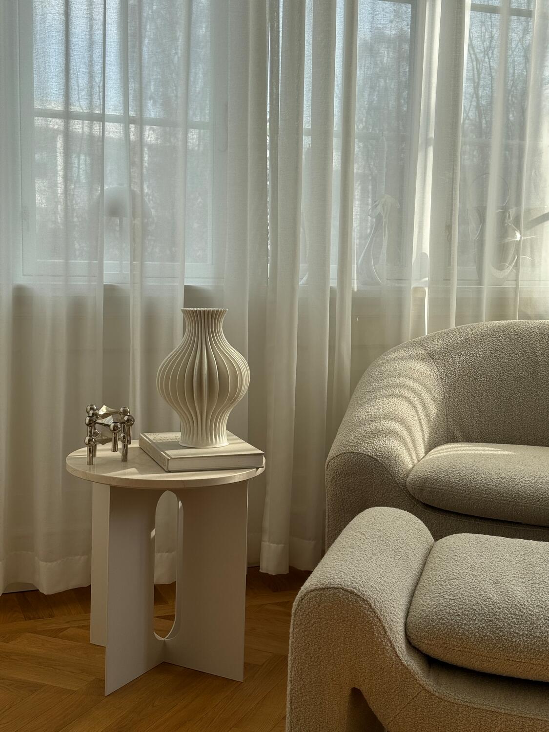 Forma vase, Pearl - H30 cm - Image 5