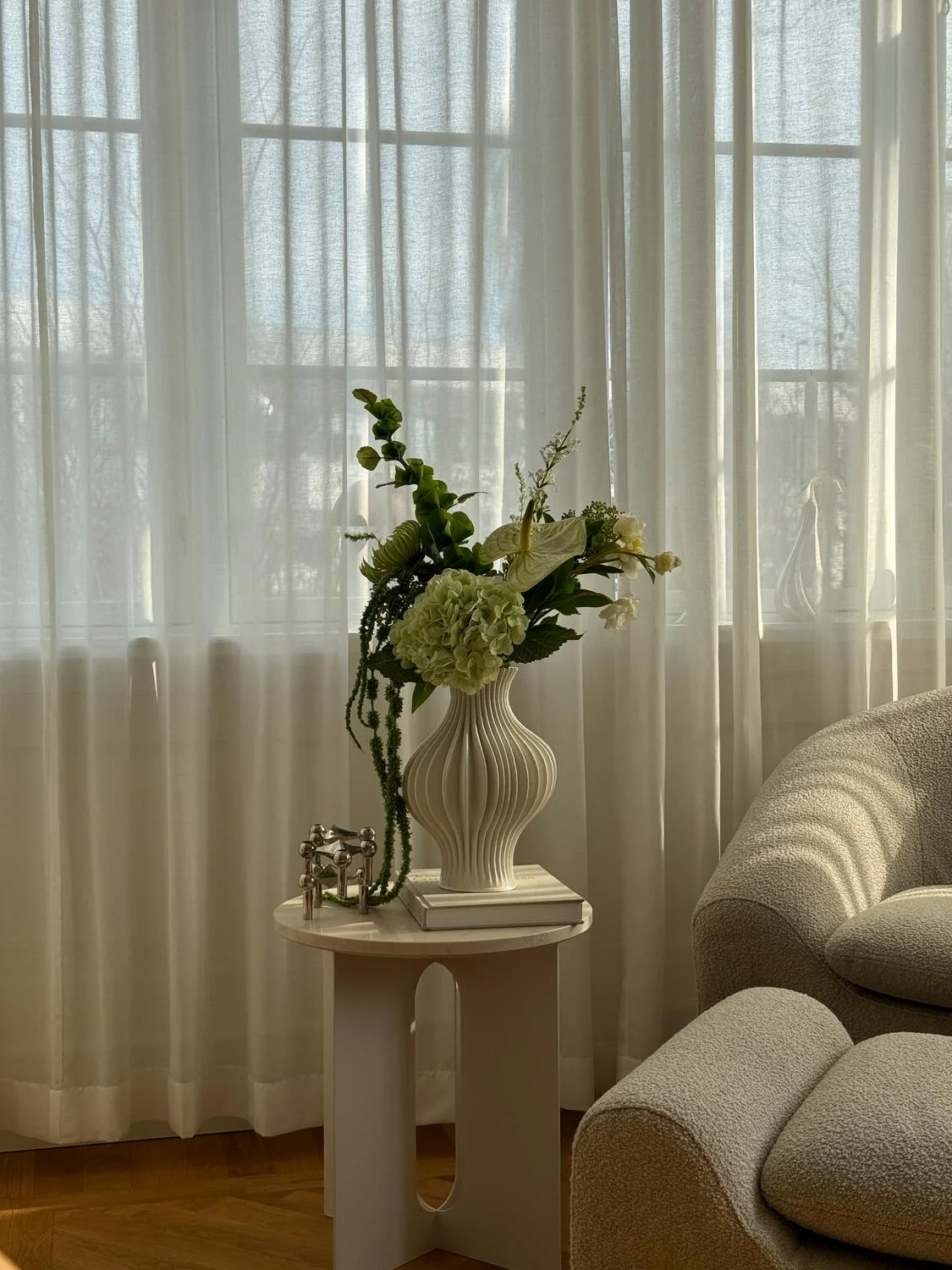 Forma vase, Pearl - H30 cm - Image 6