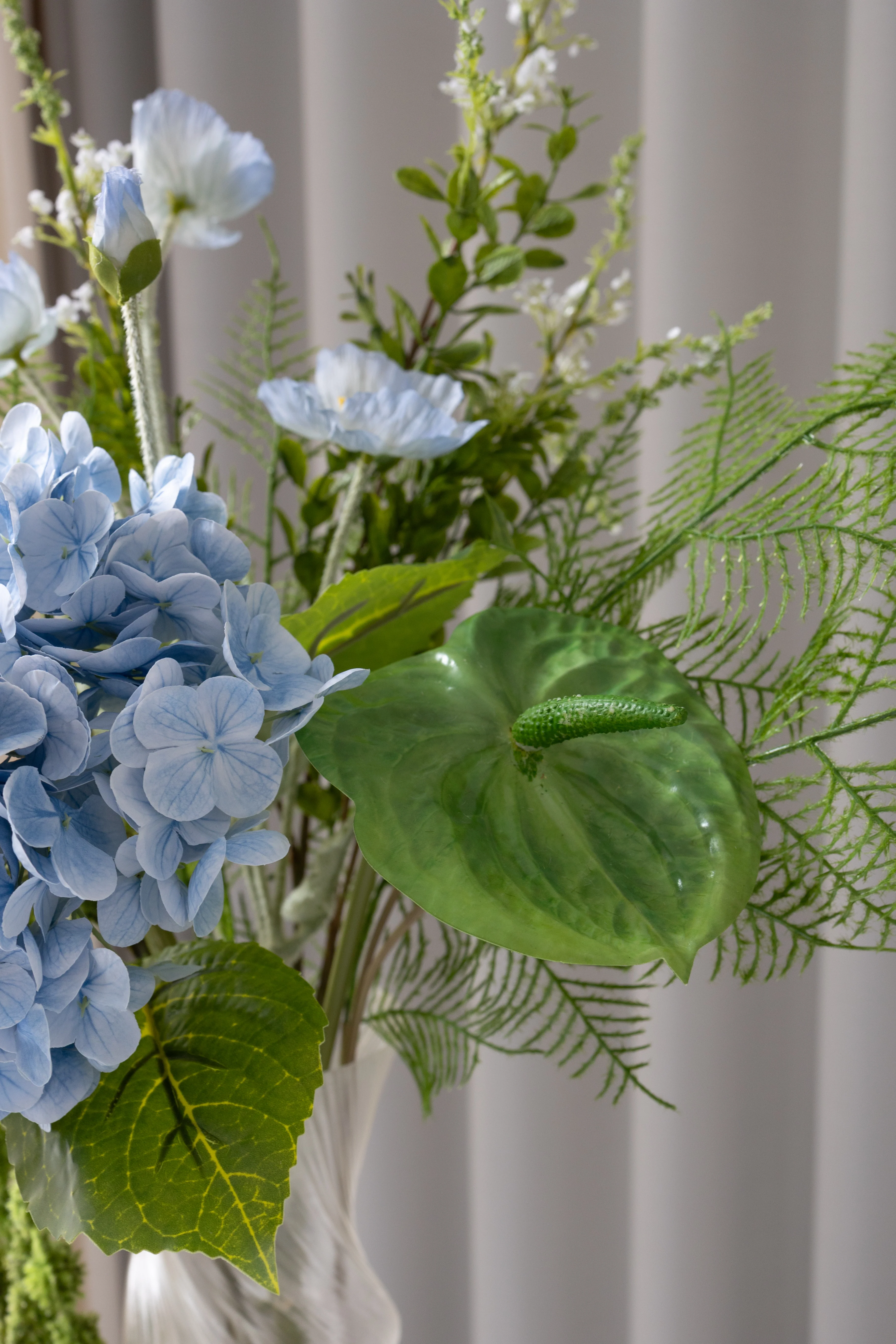 Kunstig Light Blue buket - multi - Image 4