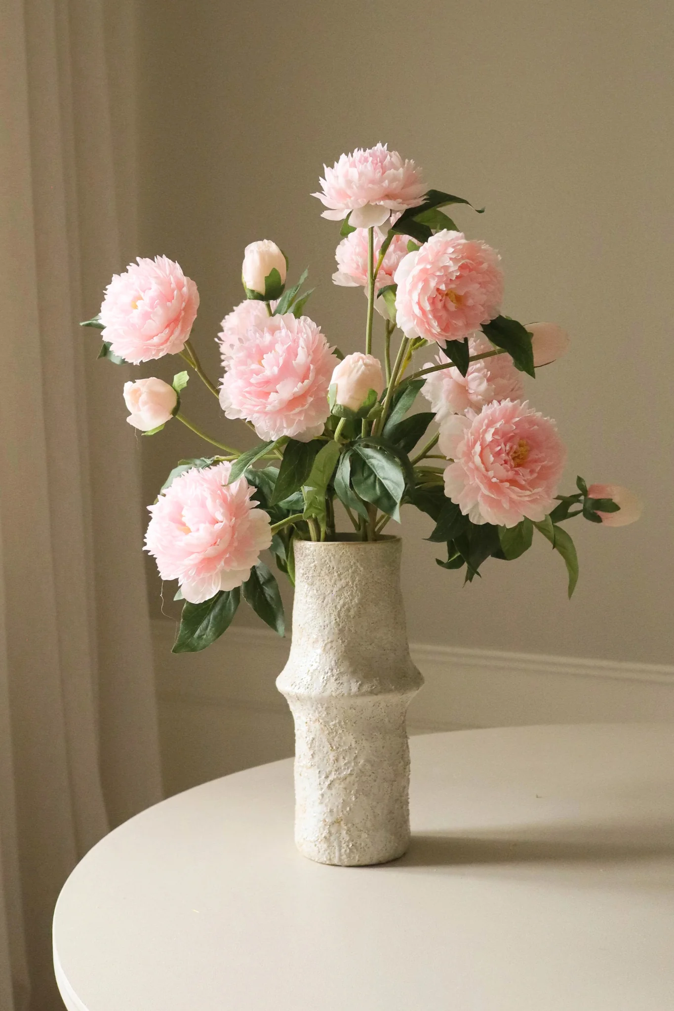 Pæon blomst - pink - Image 3