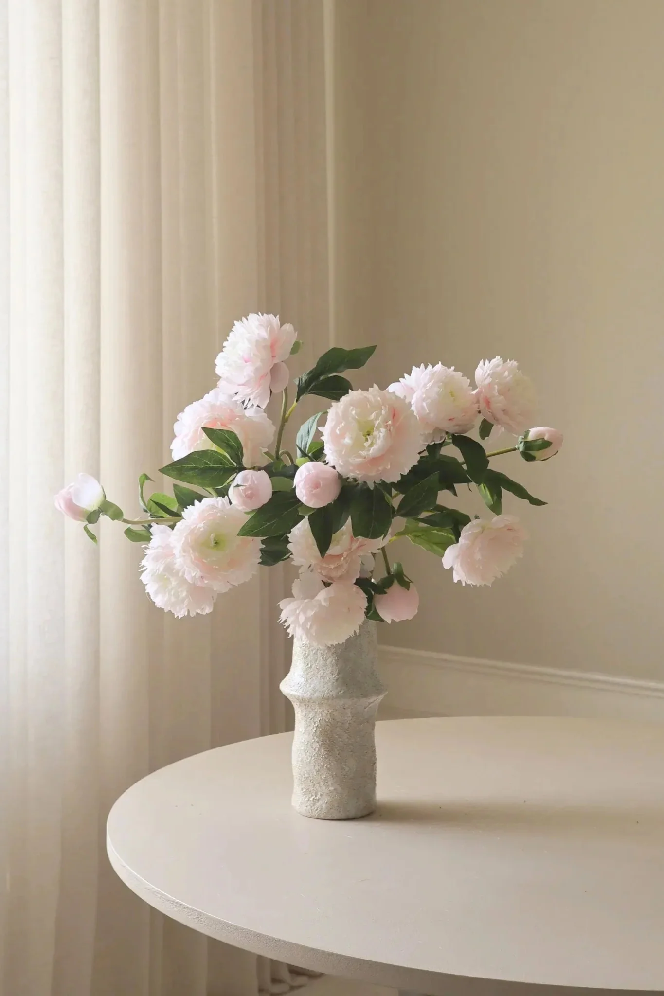 Pæon blomst - rosa - Image 3