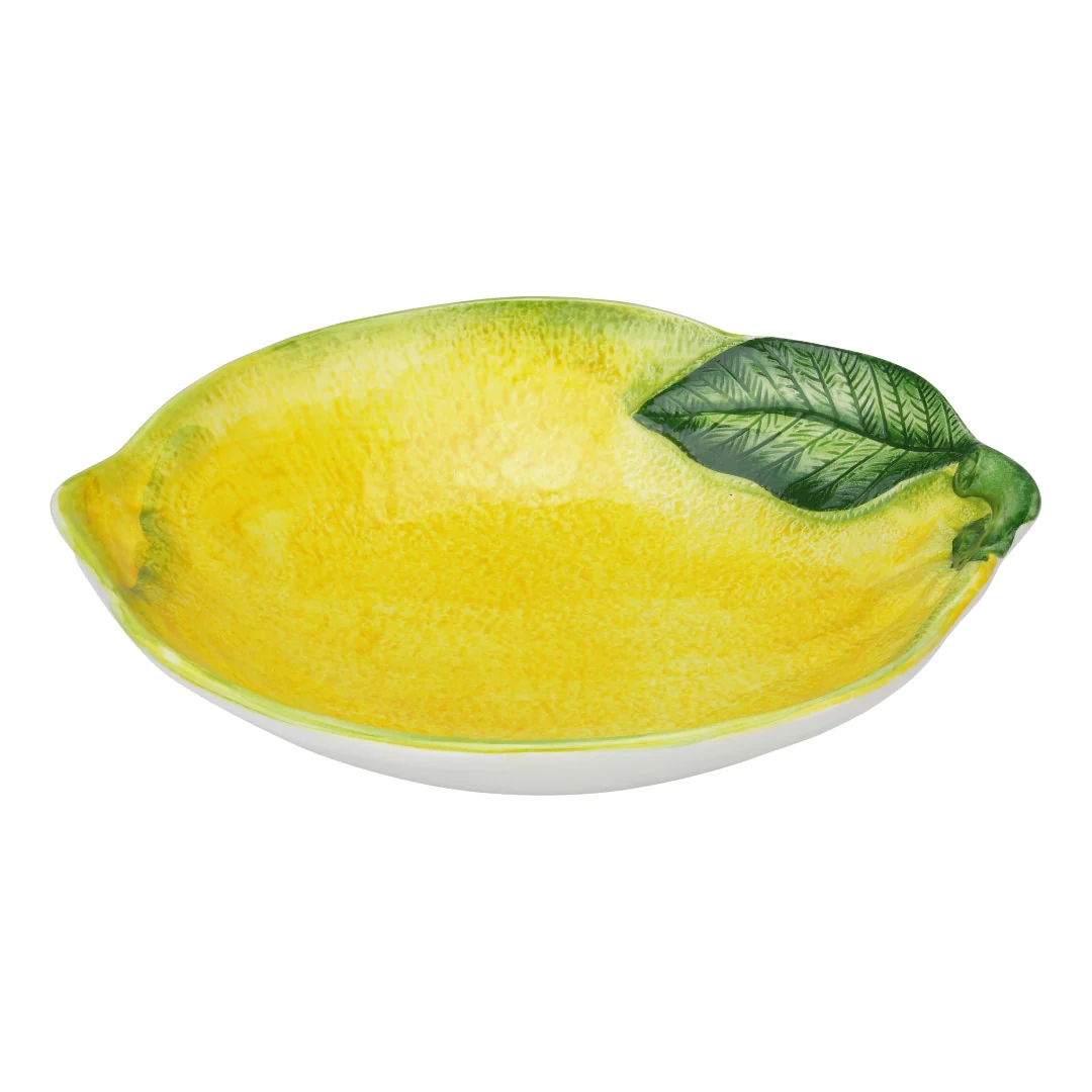 Citron skål - gul