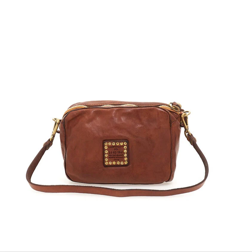 Elena Bowling taske, small - Cognac - Image 5