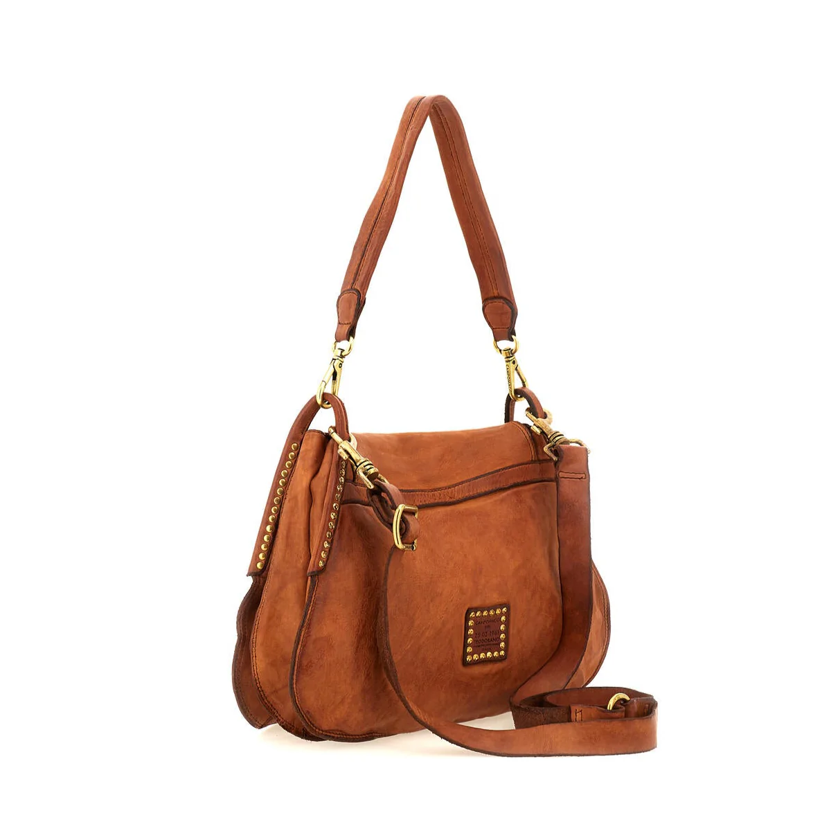 Skuldertaske - Cognac - Image 3