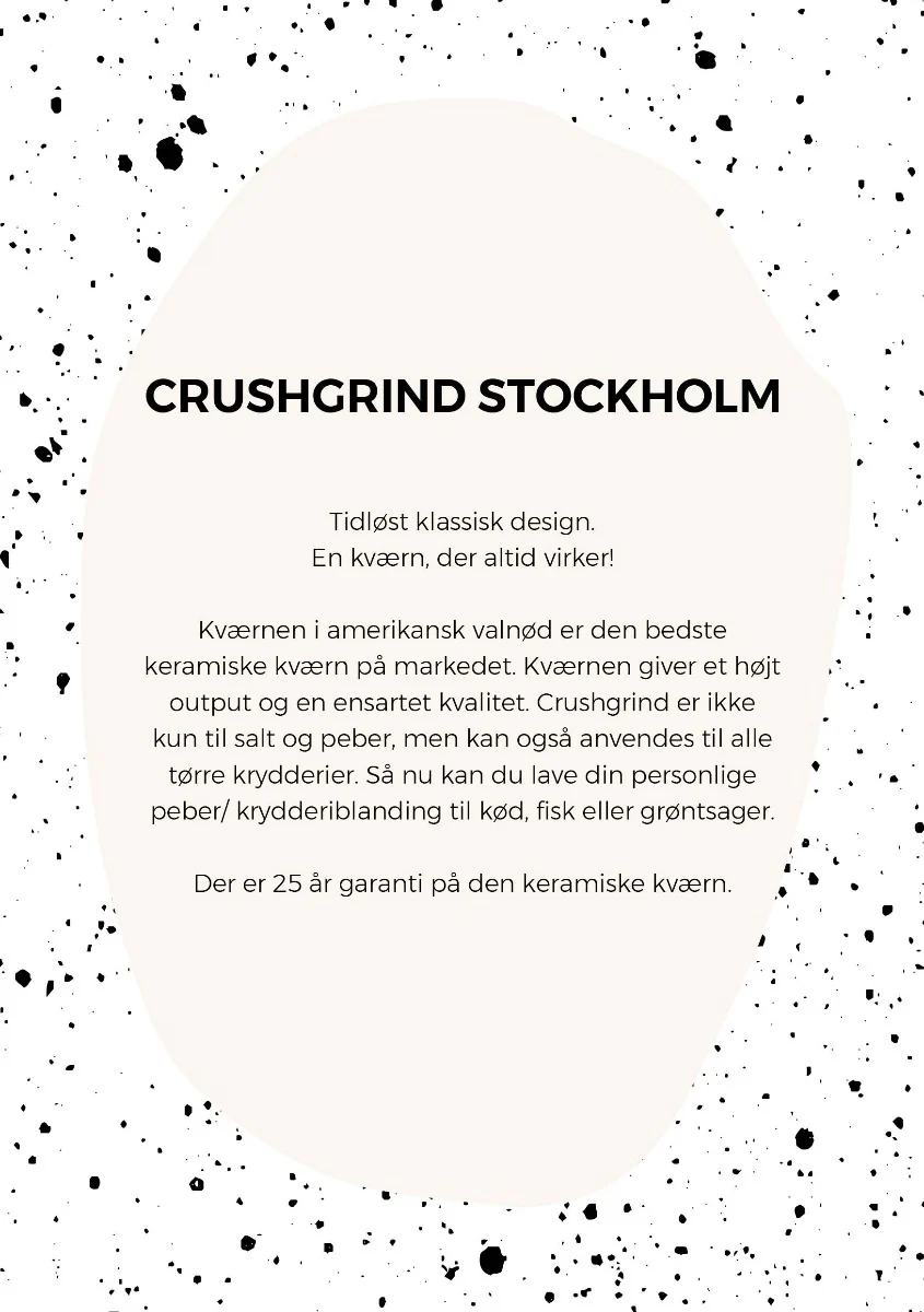 Stockholm kværnsæt - 17 cm - Image 4