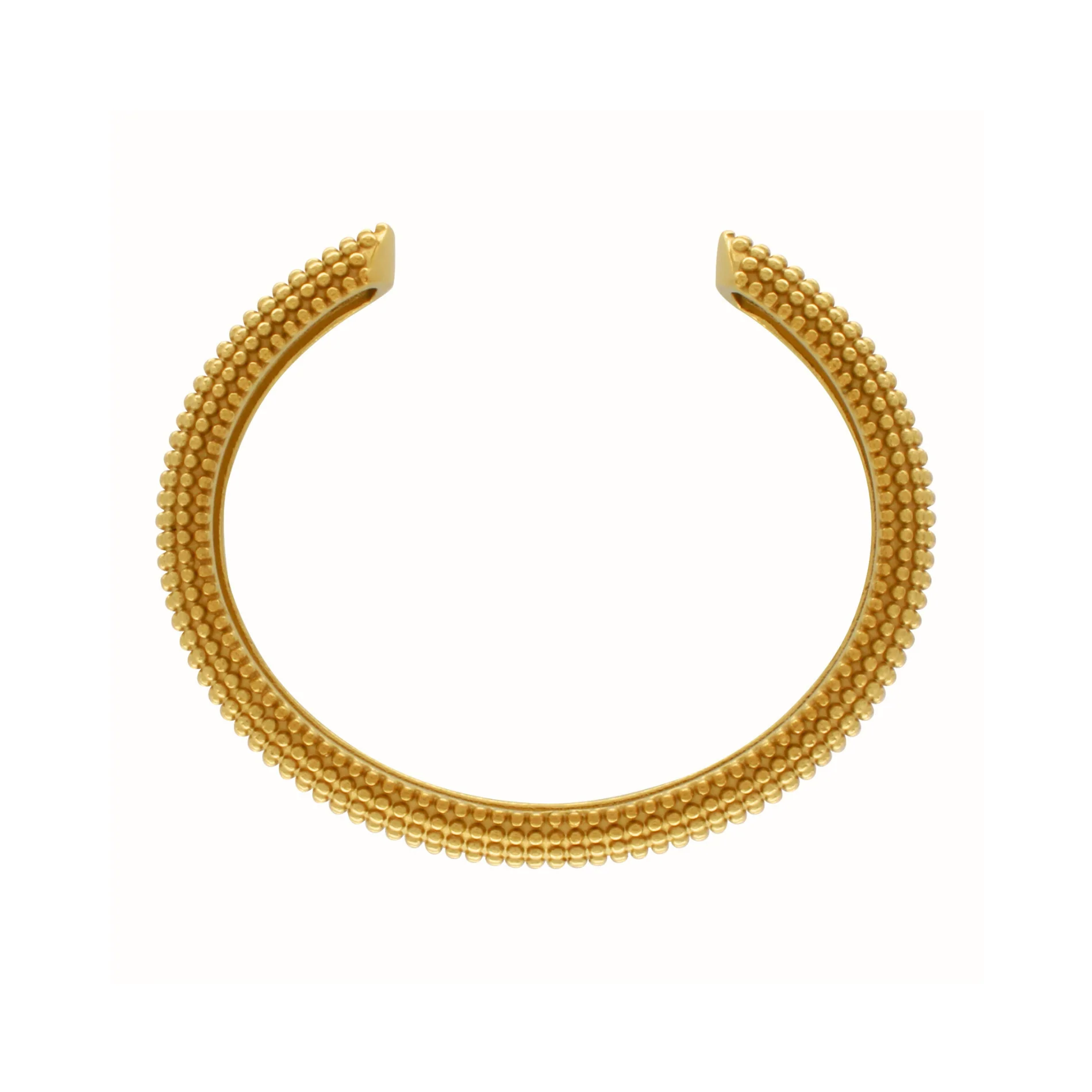 Courage Oblong armring - forgyldt - Image 4