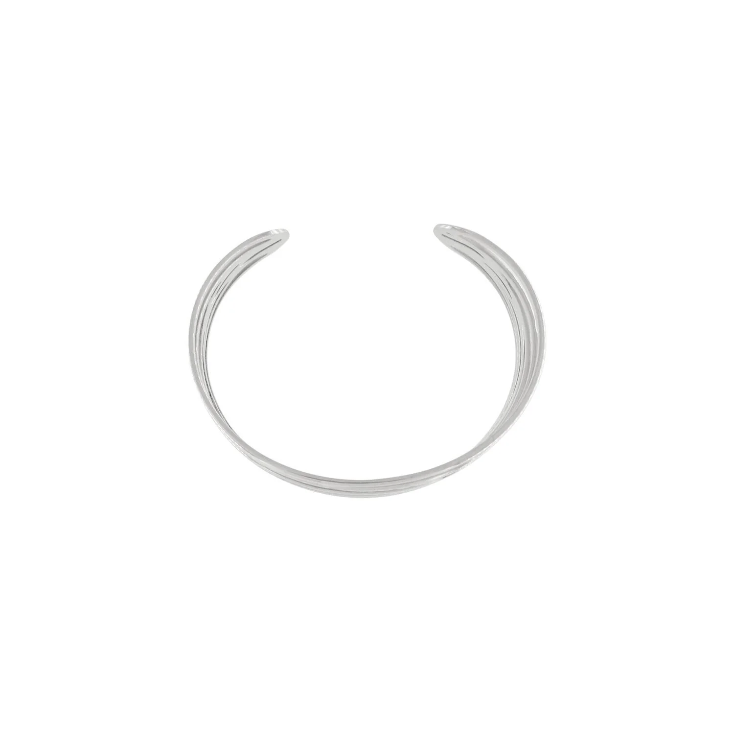 Courage String Statement armbånd - sølvbelagt - Image 3