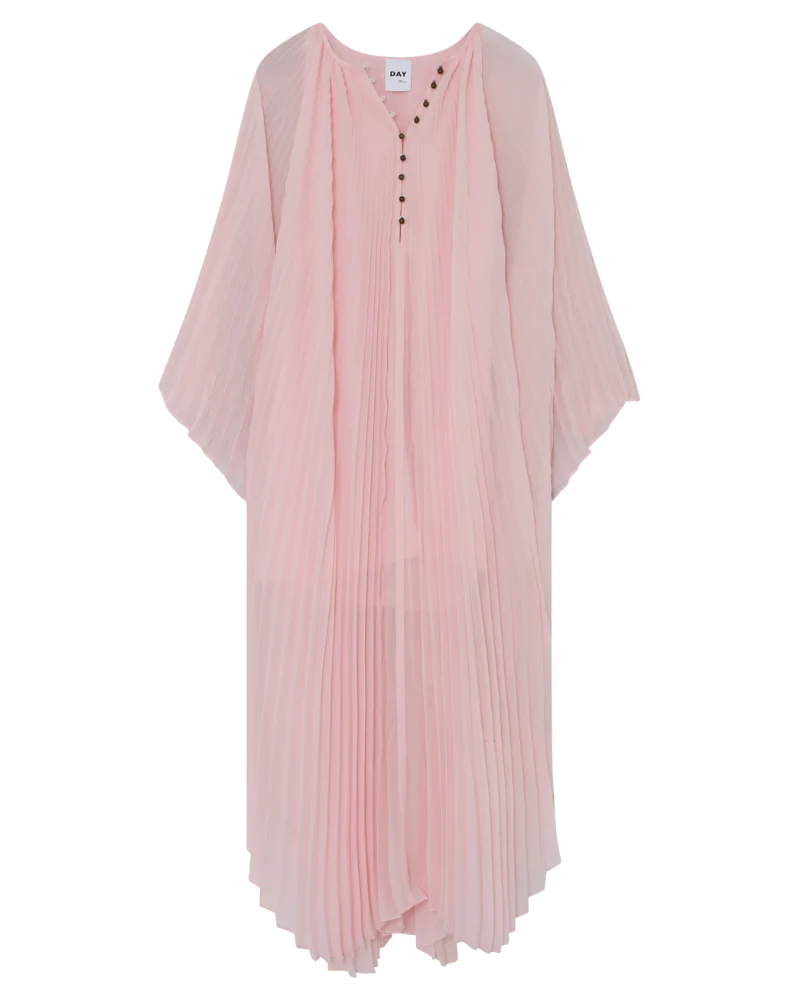 Arin Chiffon Fringe kjole - Shrinking Violet - Image 2
