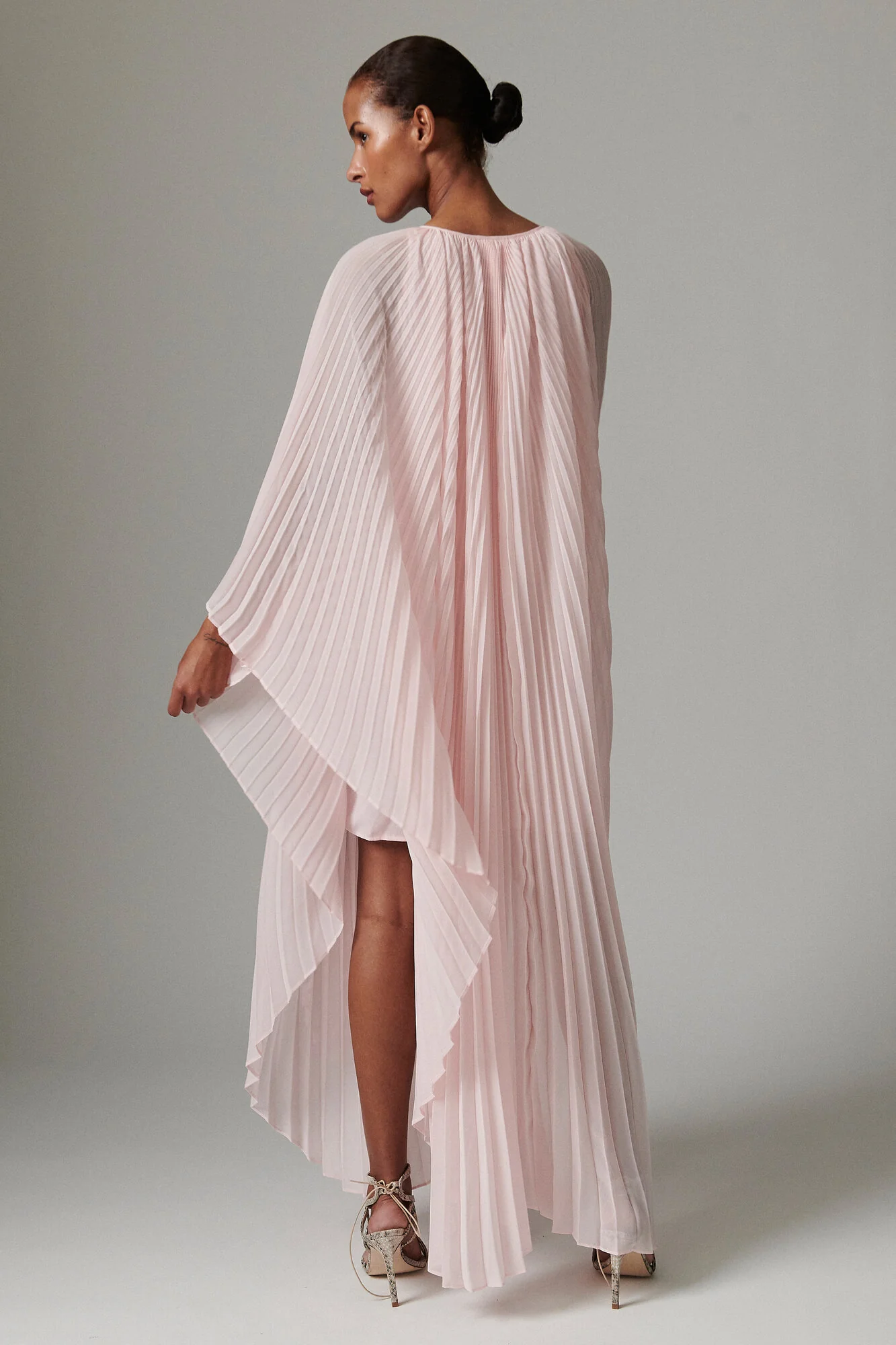 Arin Chiffon Fringe kjole - Shrinking Violet - Image 6