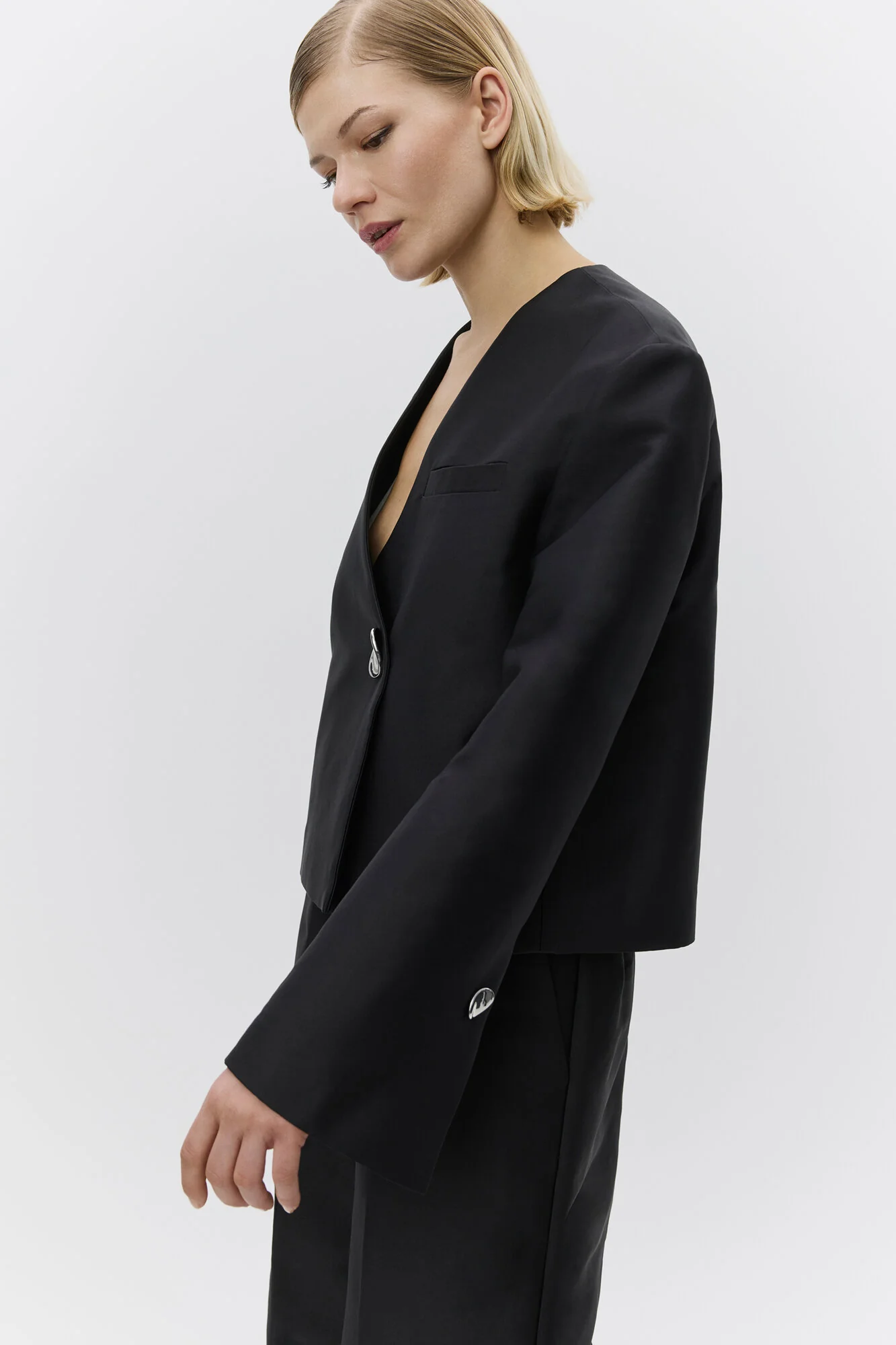 Sookie Shiny blazer - sort - Image 9