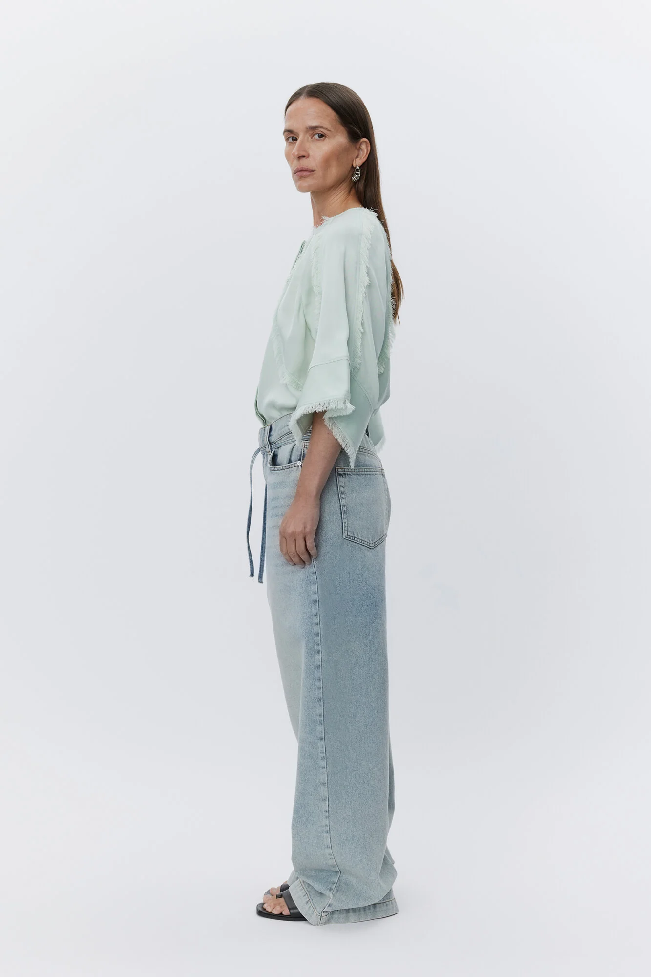 Zelie skjorte - Green Lily - Image 3