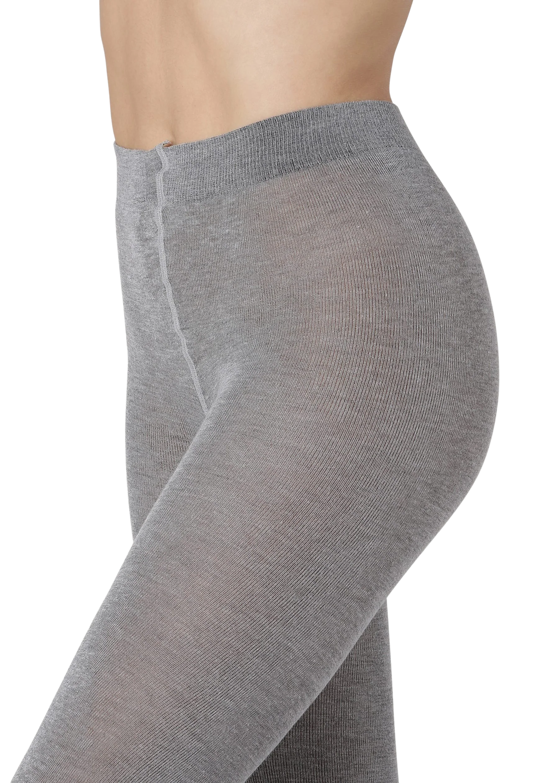 Simone Cashmere strømpebukser - grå - Image 2
